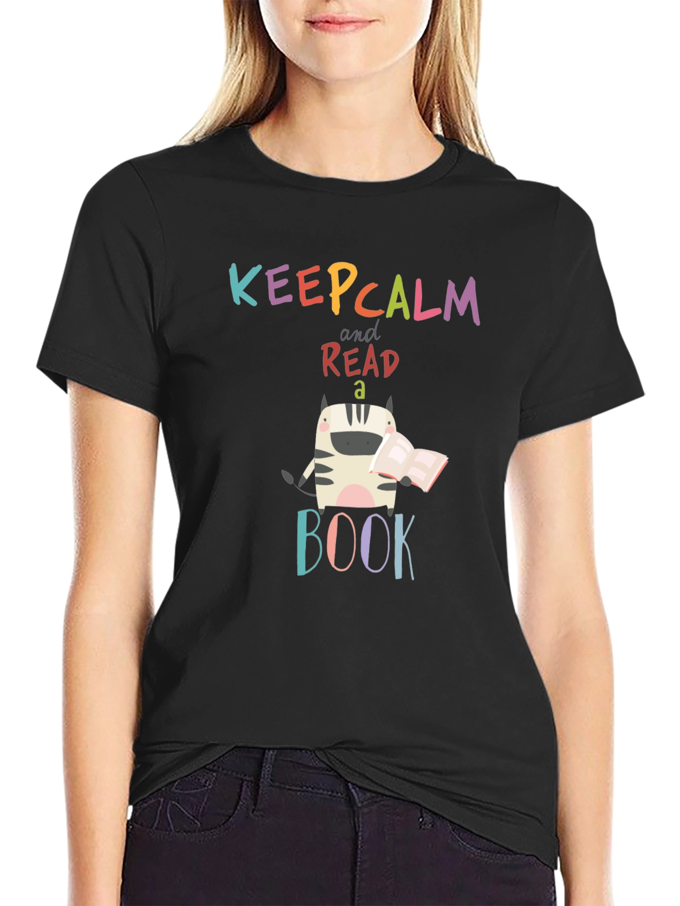 Keep Calm and Read a Book T-Shirt