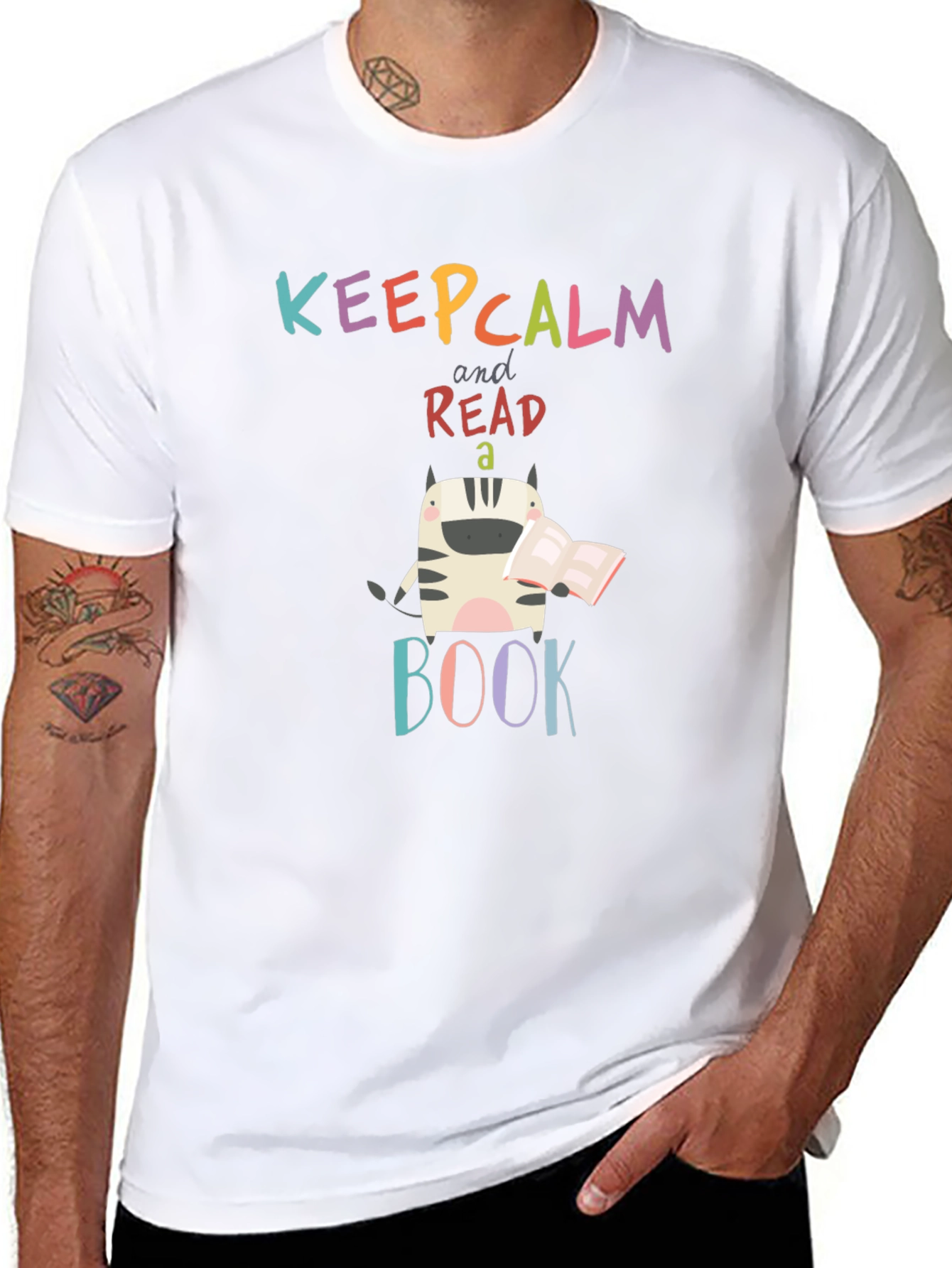 Keep Calm and Read a Book T-Shirt