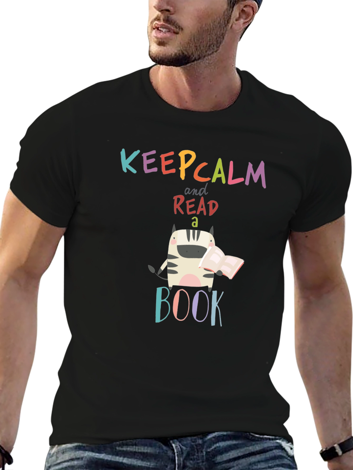 Keep Calm and Read a Book T-Shirt