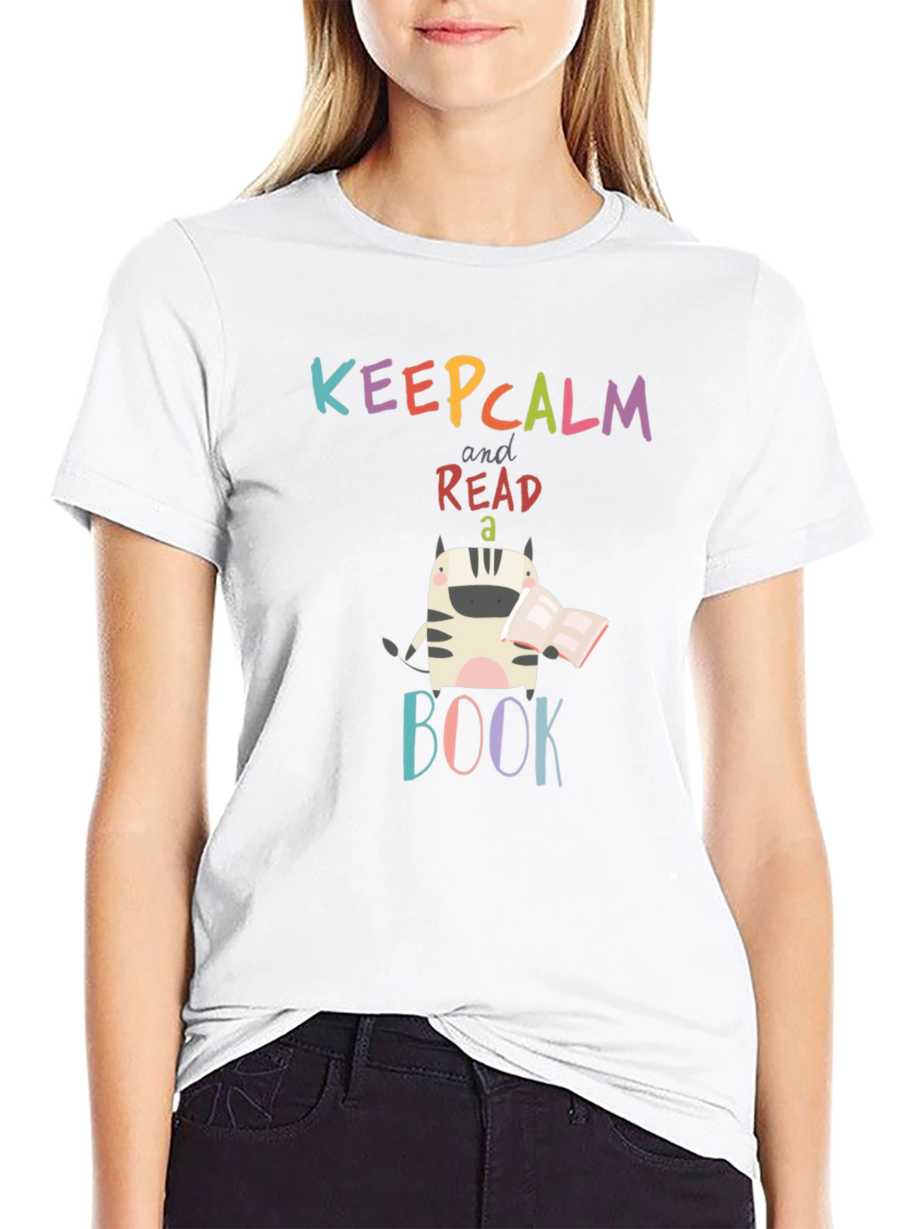 Keep Calm and Read a Book T-Shirt