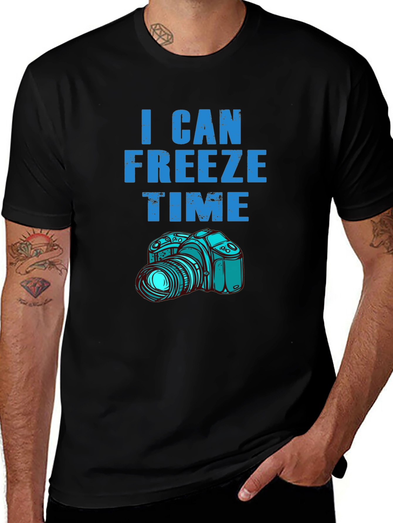 I Can Freeze Time Photographer T-Shirt