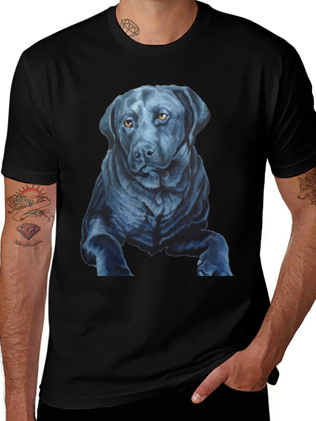 Labrador Dog Graphic T-Shirt