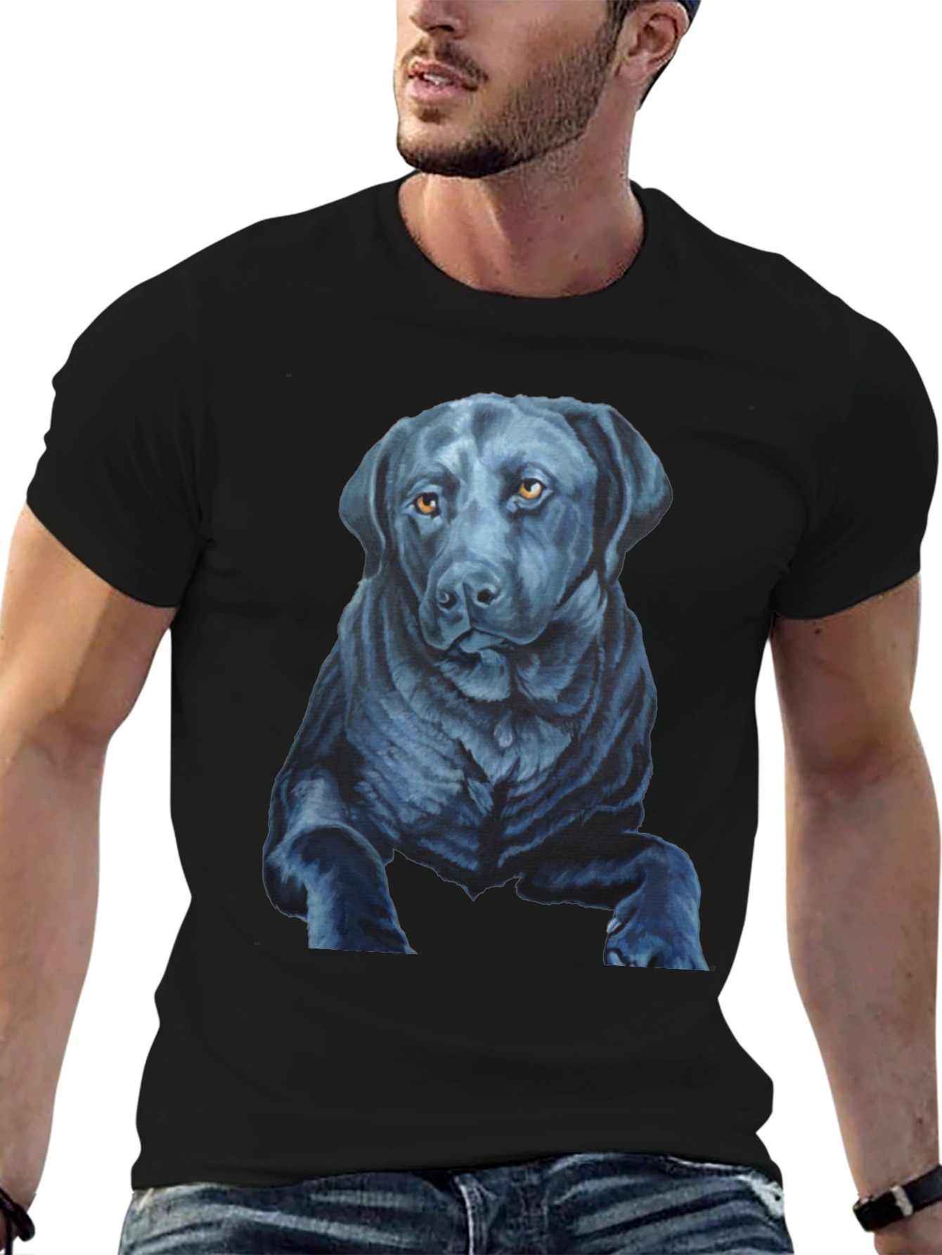 Labrador Dog Graphic T-Shirt