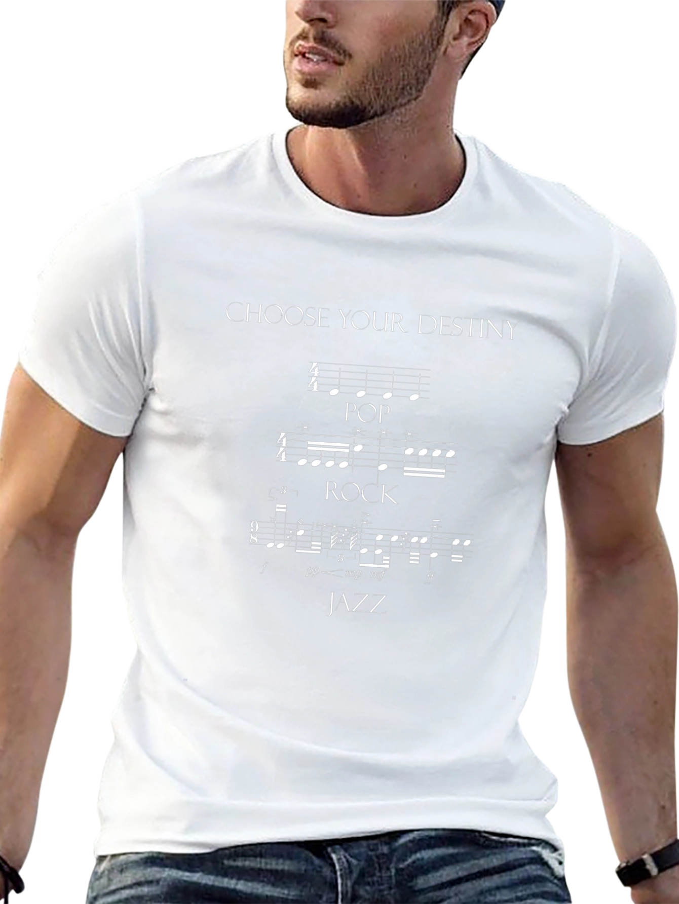 Choose Your Destiny Music T-Shirt