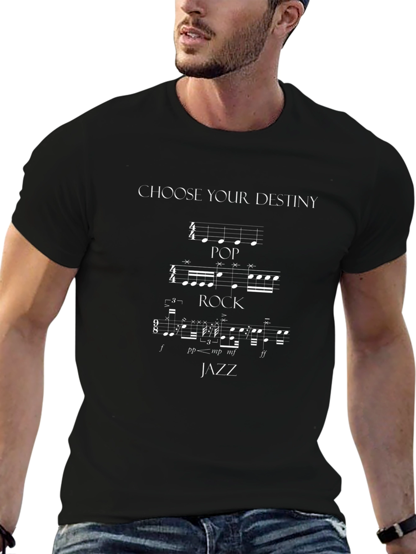 Choose Your Destiny Music T-Shirt