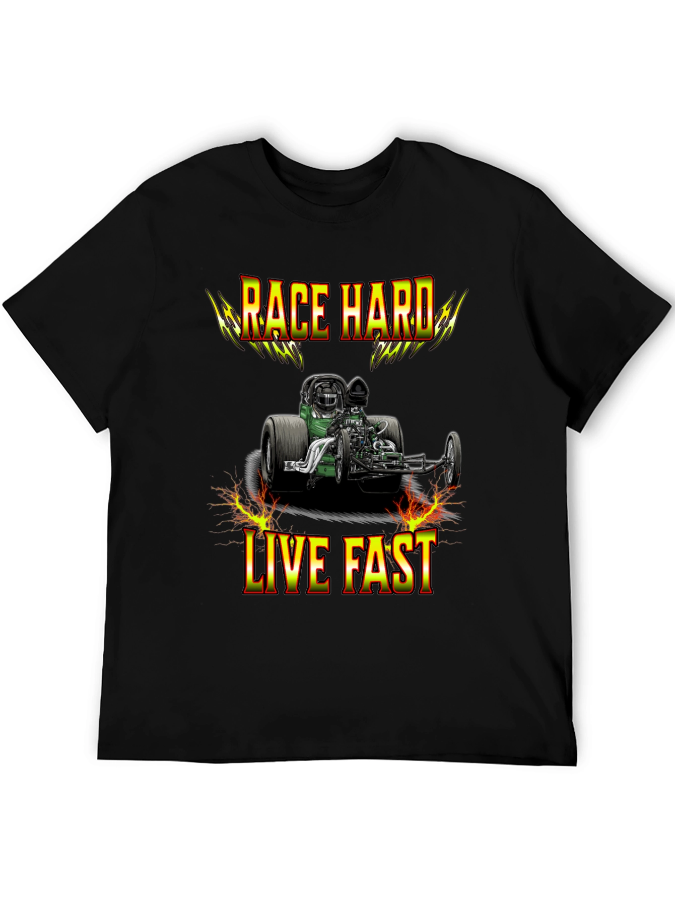 Race Hard Live Fast Graphic T-Shirt