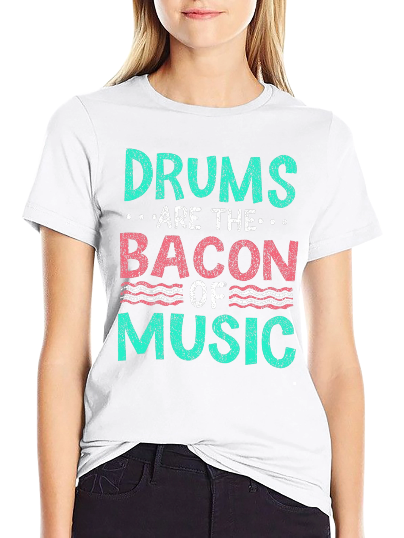 Drums are the Bacon of Music T-Shirt