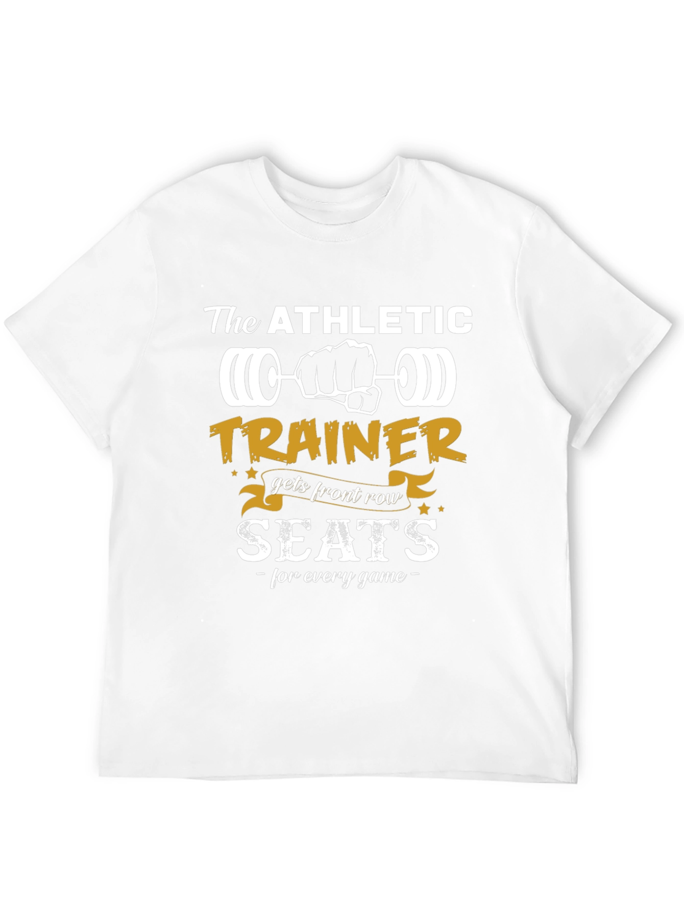 The Athletic Trainer T-Shirt: Front Row Seats Design