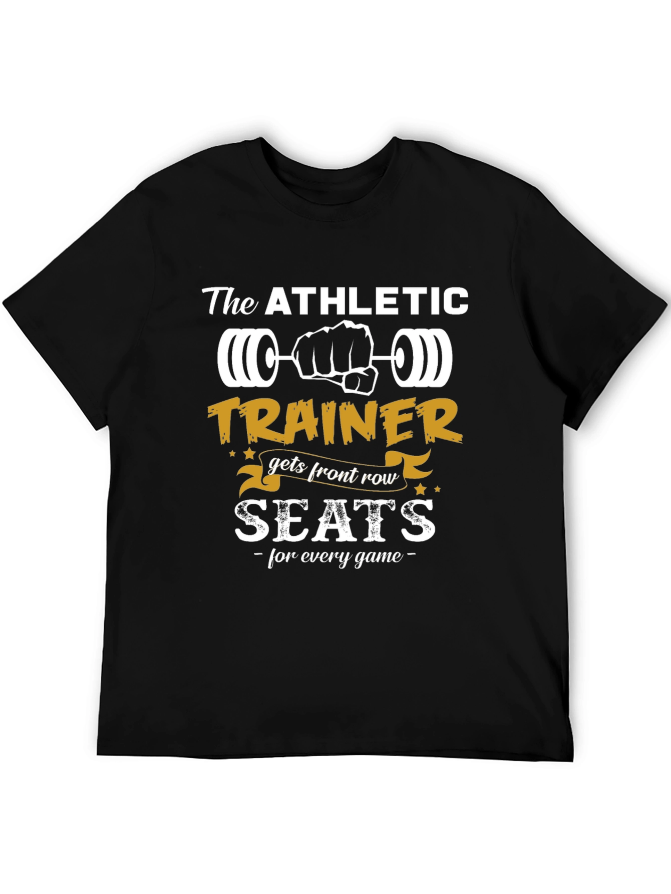 The Athletic Trainer T-Shirt: Front Row Seats Design