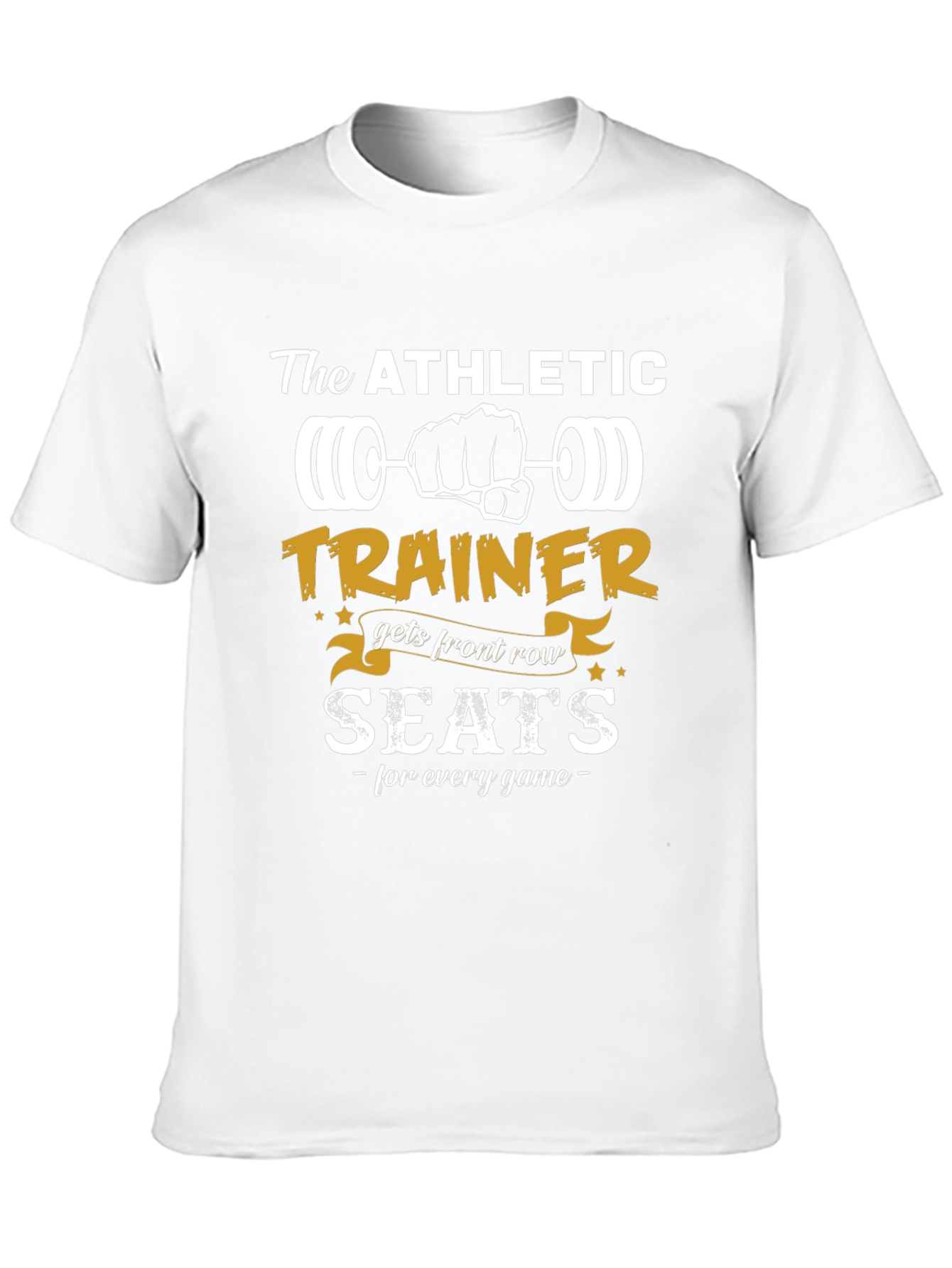 The Athletic Trainer T-Shirt: Front Row Seats Design