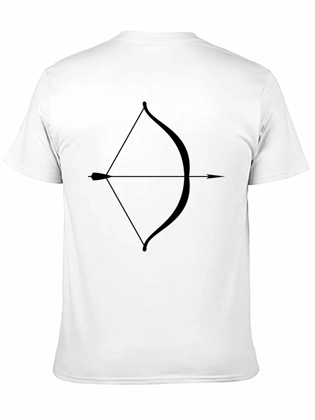 Archer Tee: Black Bow & Arrow Graphic T-Shirt