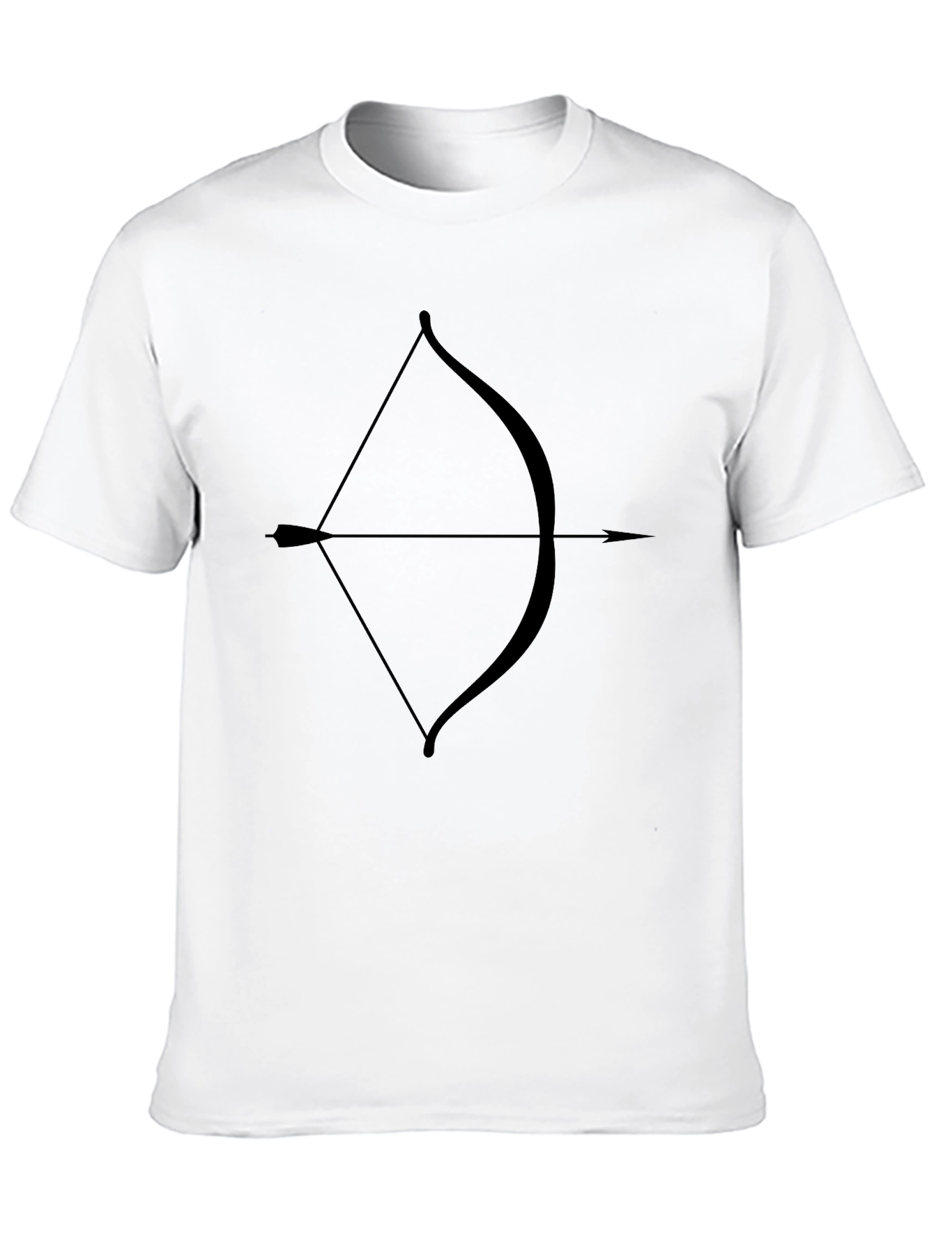 Archer Tee: Black Bow & Arrow Graphic T-Shirt
