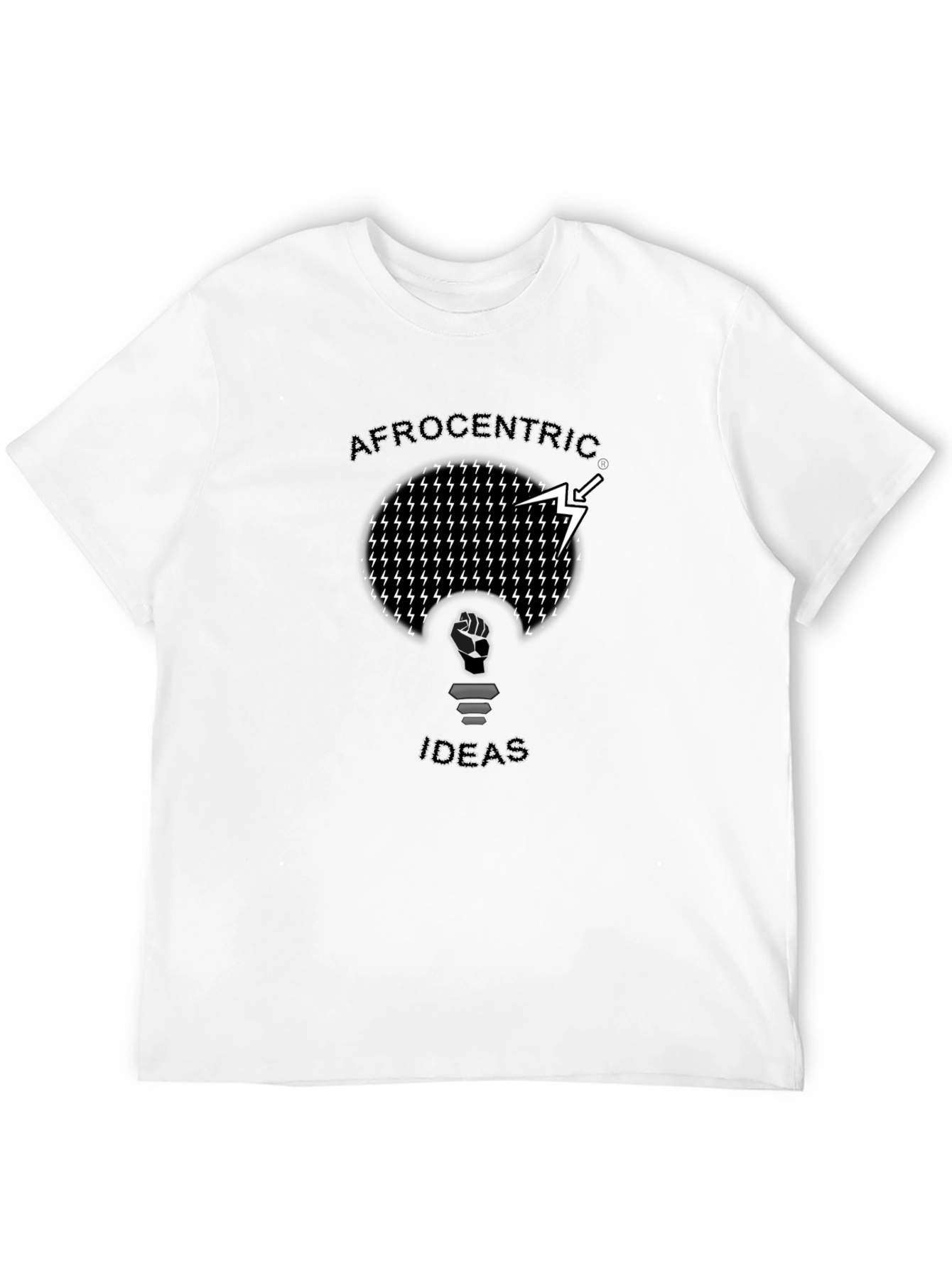 Afrocentric Ideas T-Shirt - Black Graphic Tee