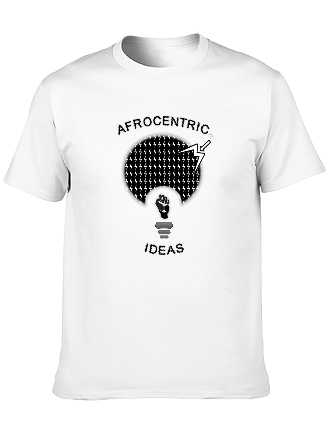 Afrocentric Ideas T-Shirt - Black Graphic Tee