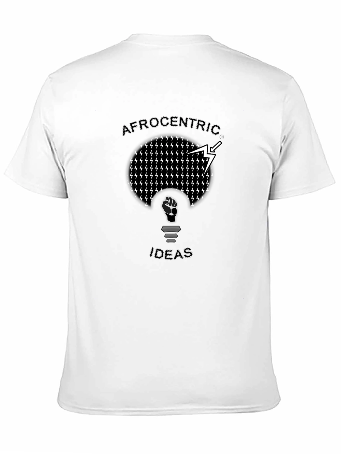 Afrocentric Ideas T-Shirt - Black Graphic Tee