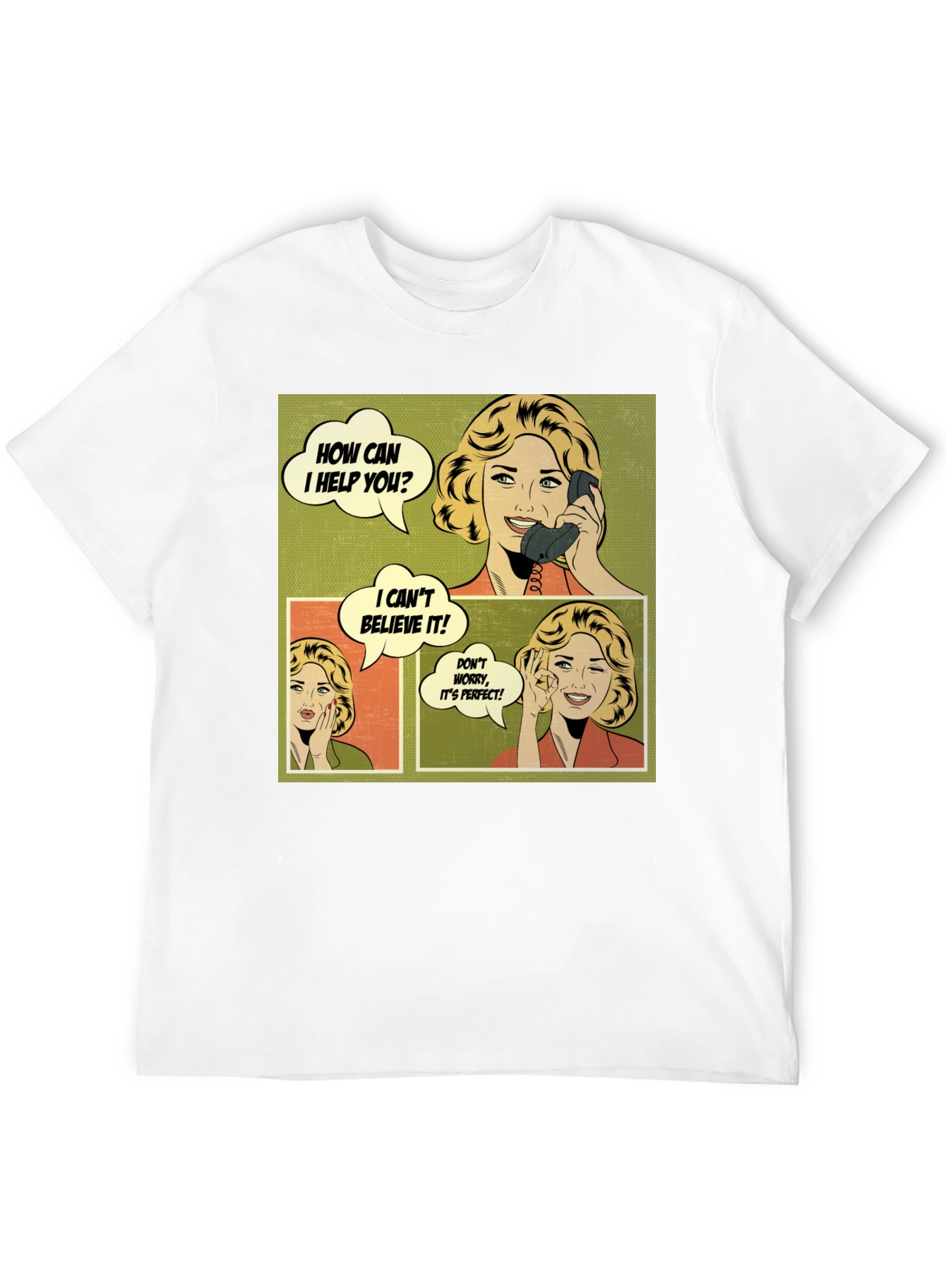Retro Comic T-Shirt - Humor Graphic Tee