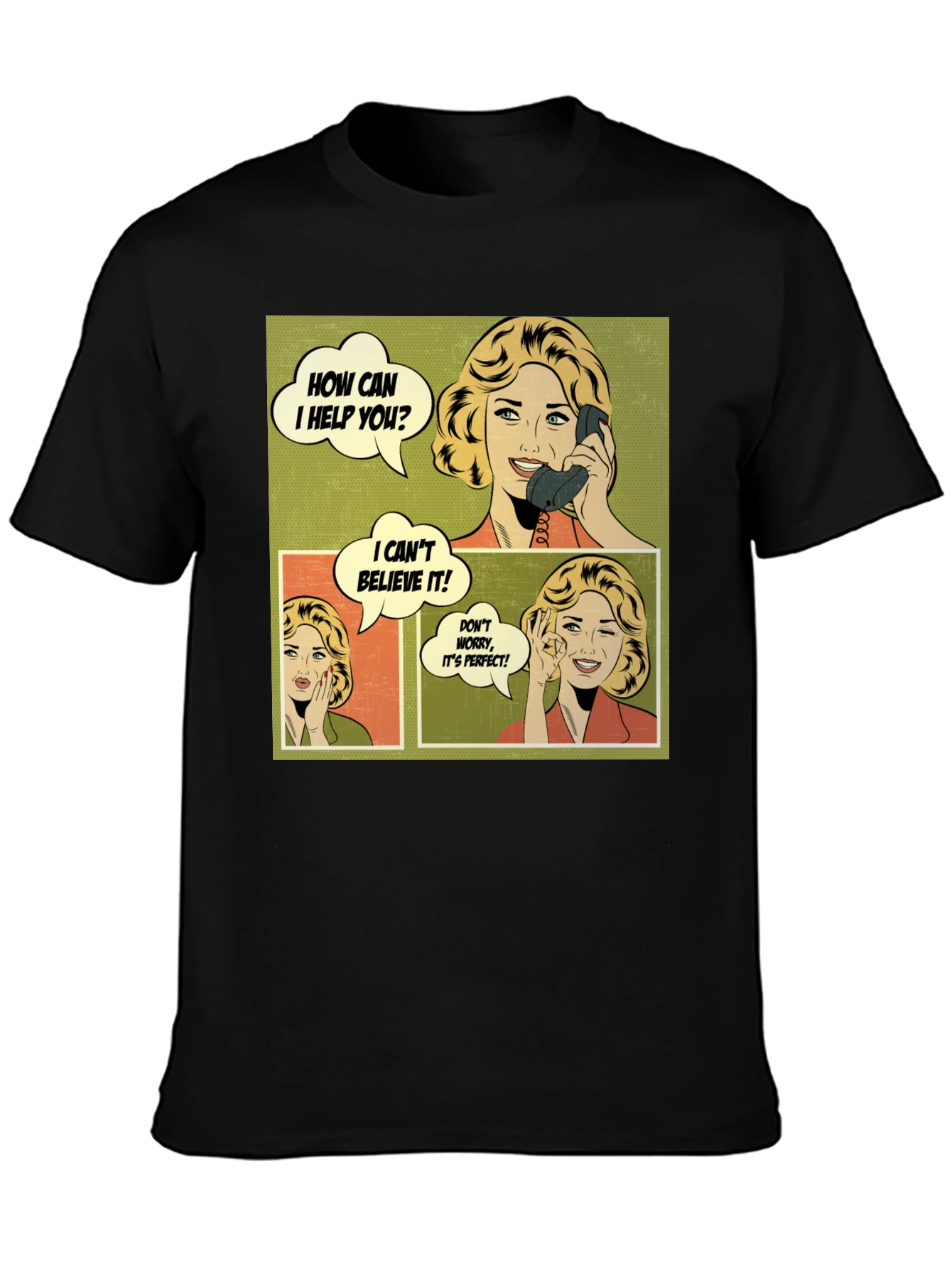 Retro Comic T-Shirt - Humor Graphic Tee