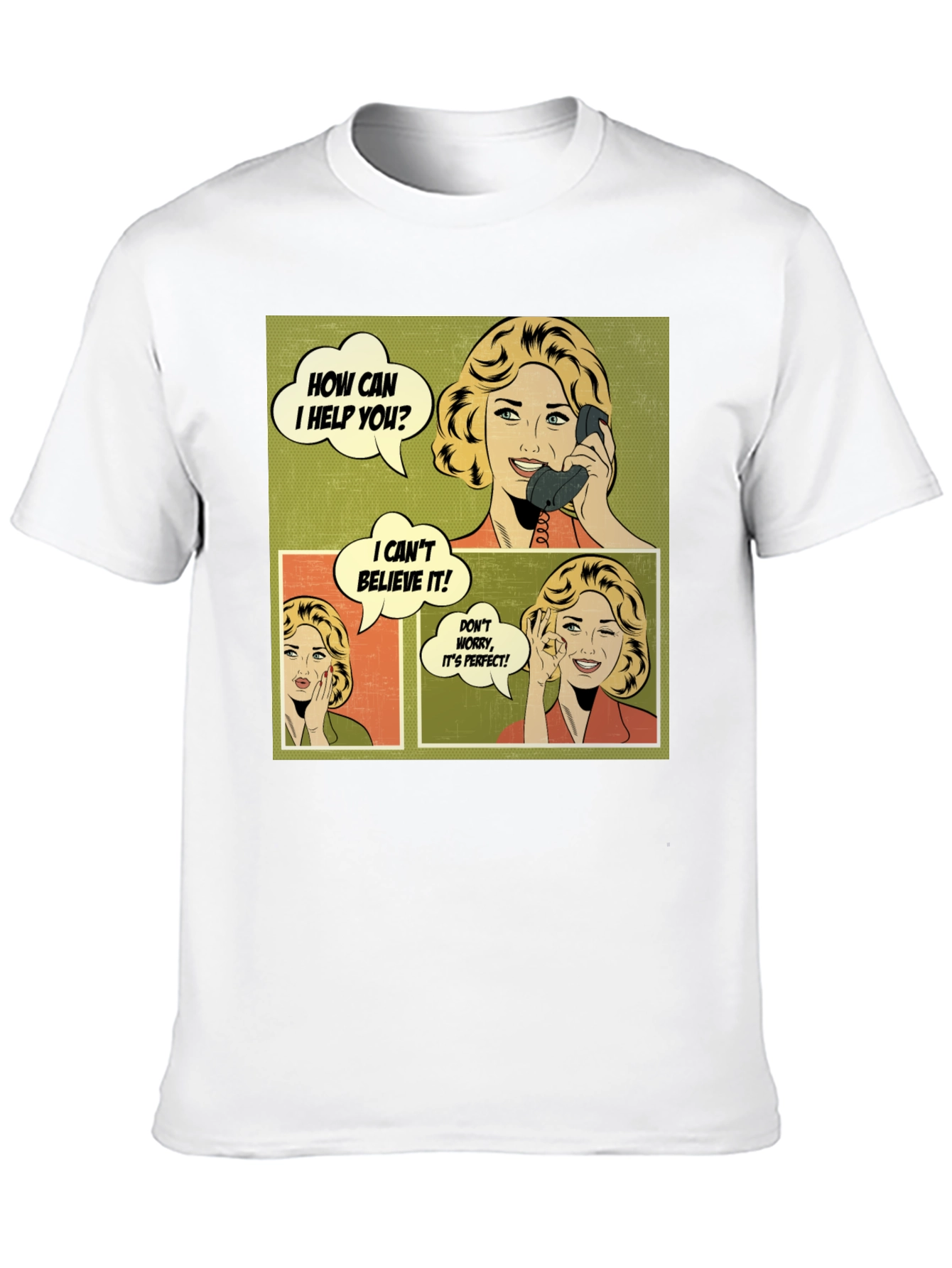 Retro Comic T-Shirt - Humor Graphic Tee