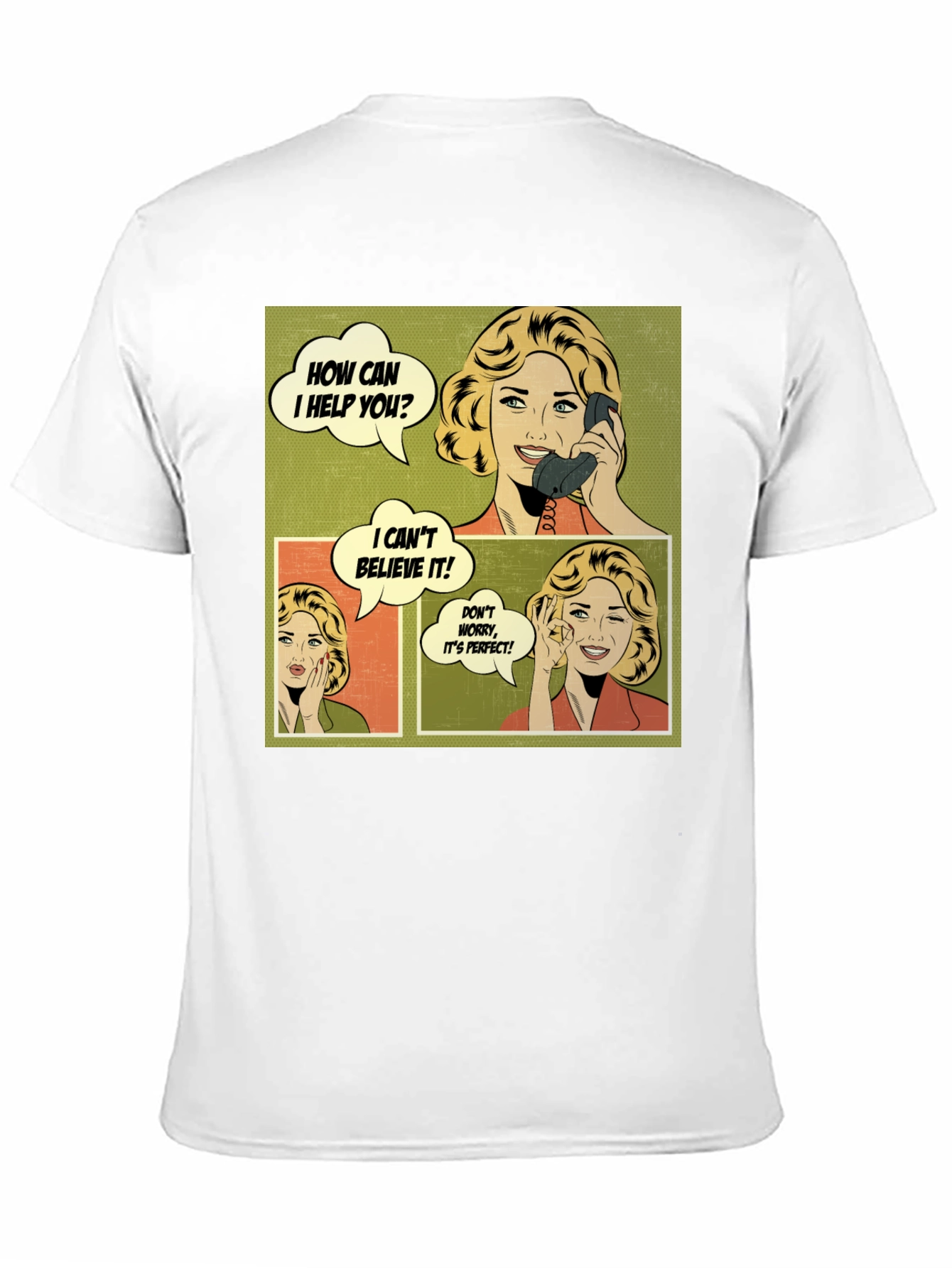 Retro Comic T-Shirt - Humor Graphic Tee