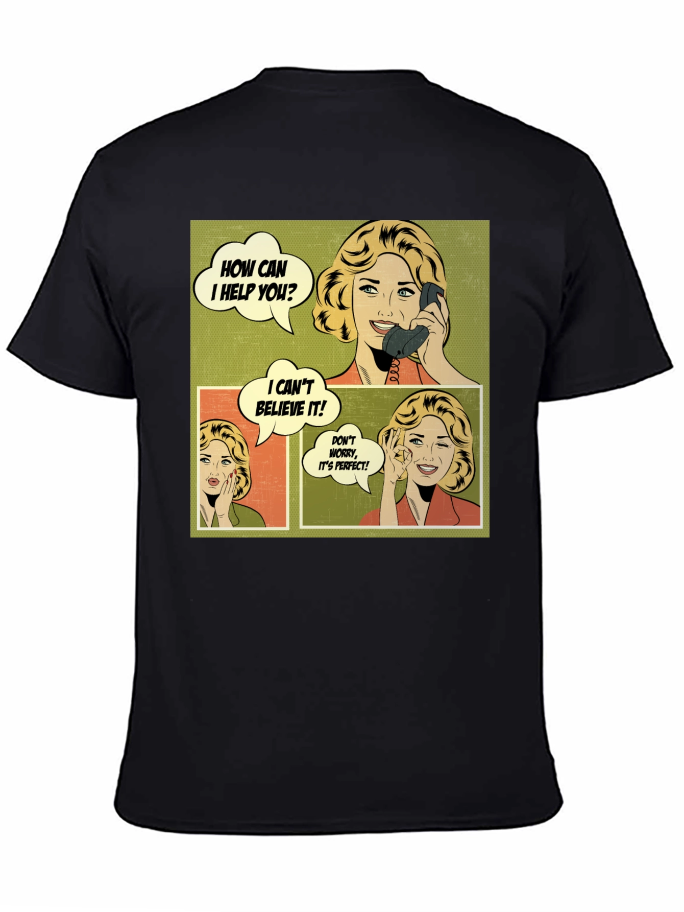 Retro Comic T-Shirt - Humor Graphic Tee