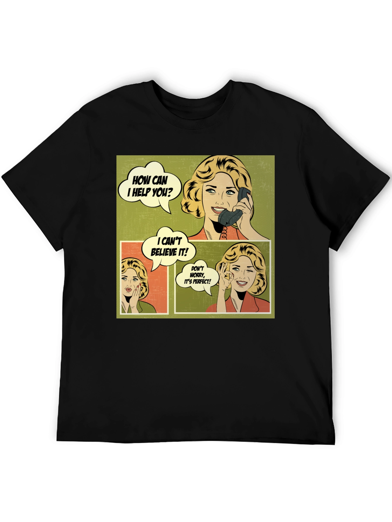 Retro Comic T-Shirt - Humor Graphic Tee