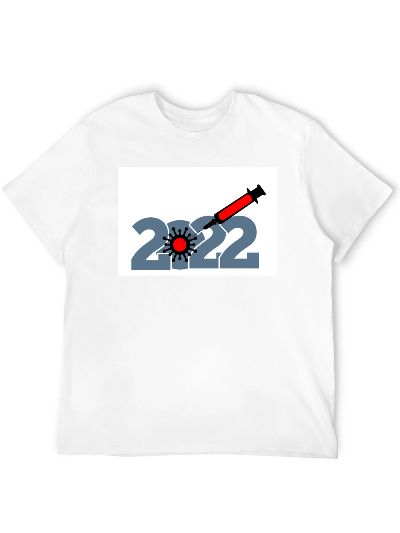 2022 Vaccination T-Shirt - Unisex Black Tee
