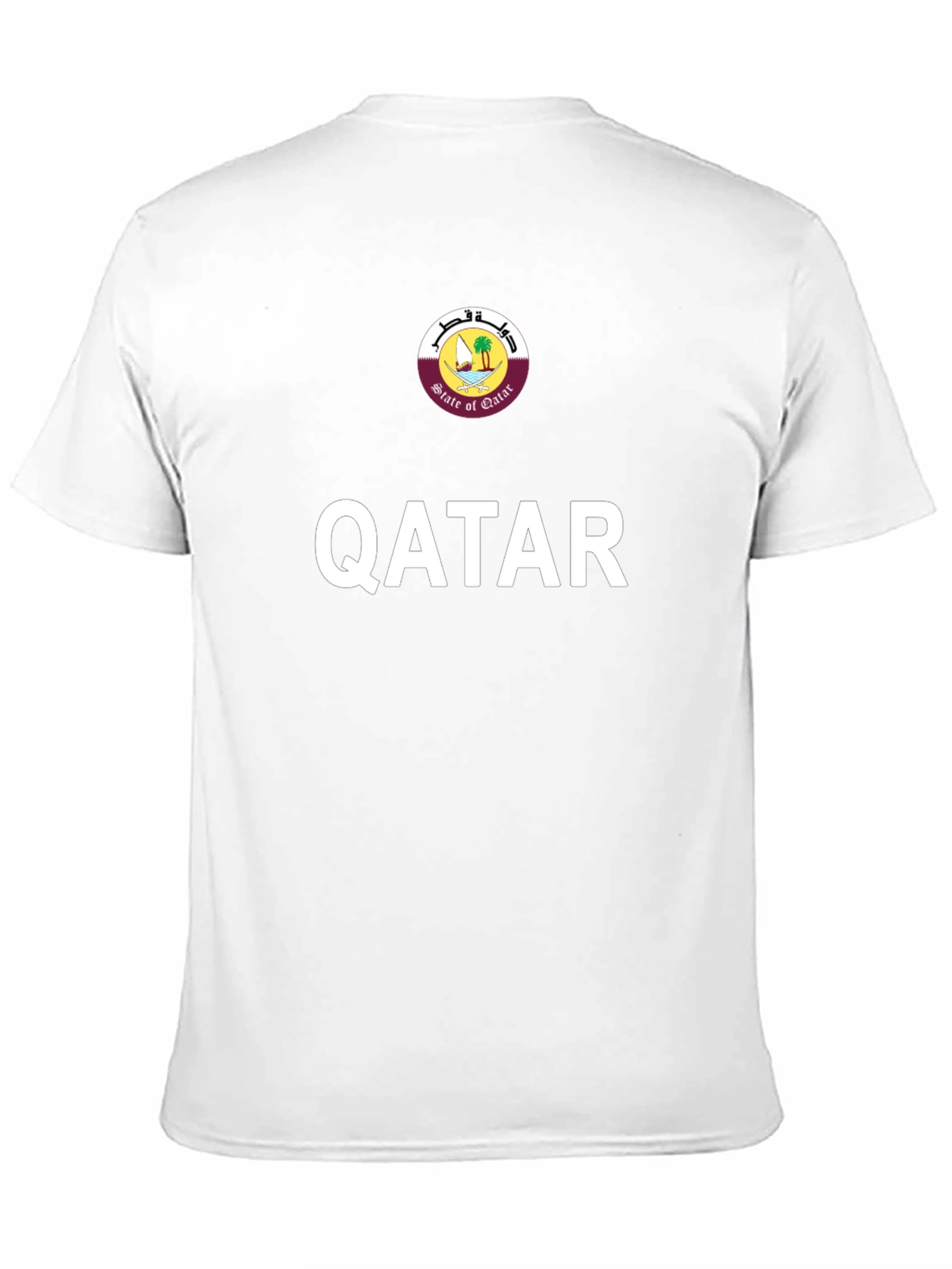 Qatar T-Shirt - Black Qatar Pride Tee