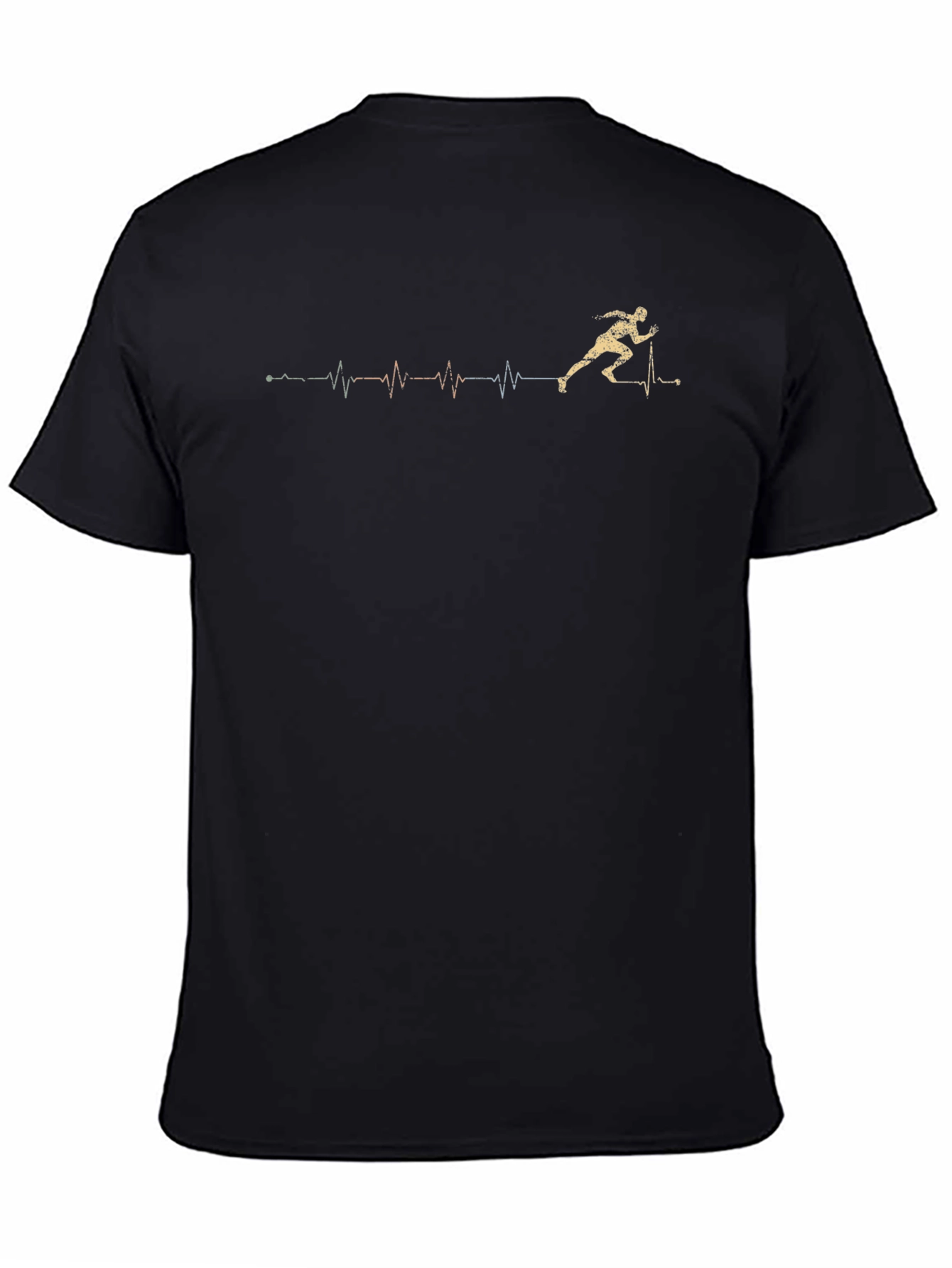 Runner Heartbeat T-Shirt - Sporty Graphic Tee