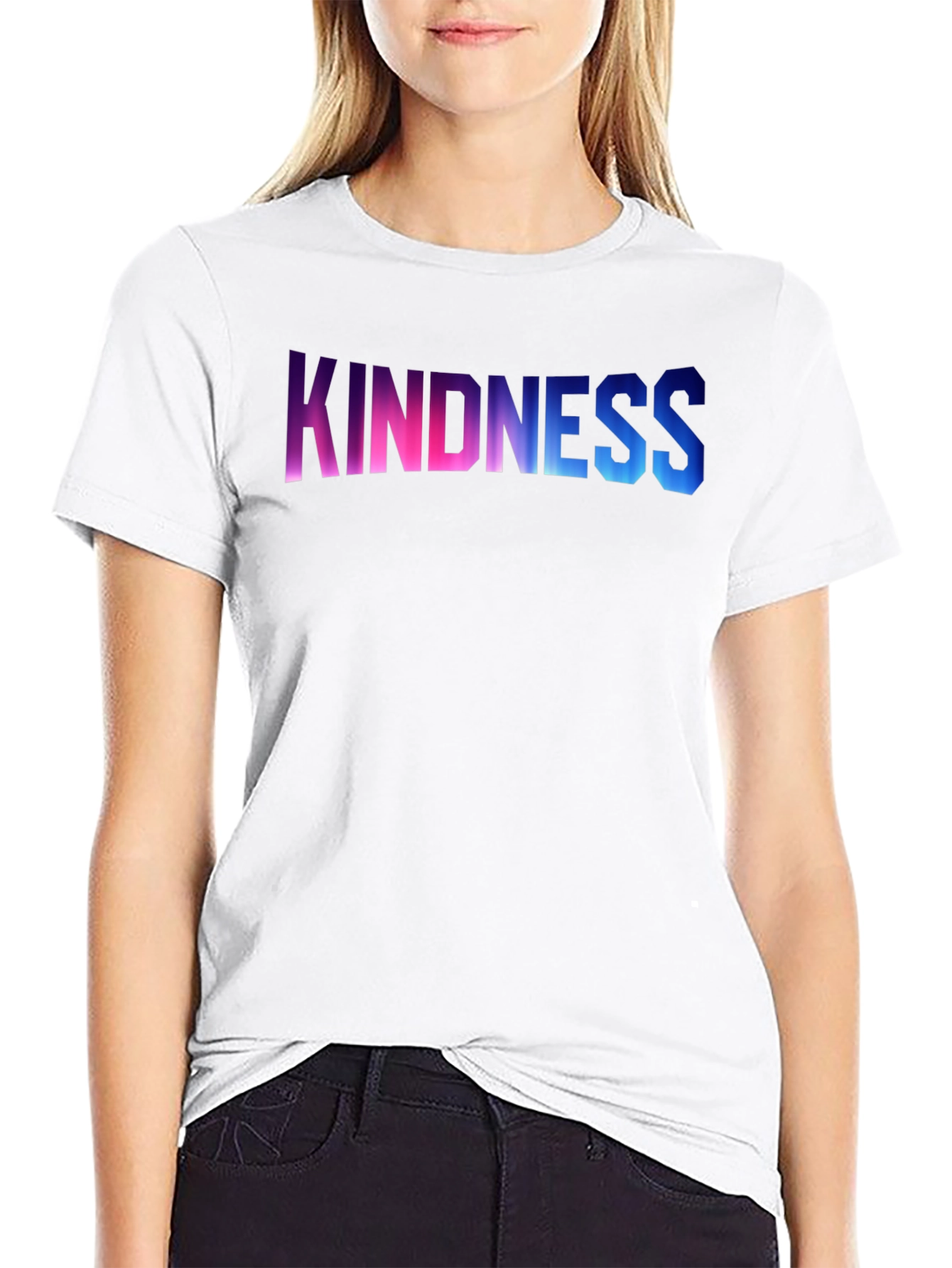 Kindness Gradient T-Shirt - Soft & Stylish