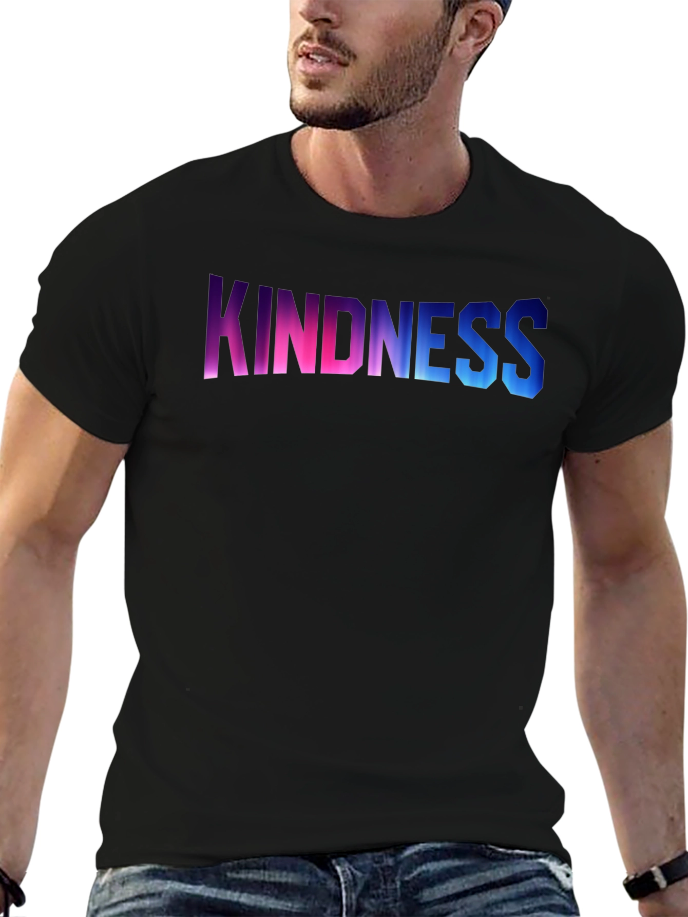 Kindness Gradient T-Shirt - Soft & Stylish