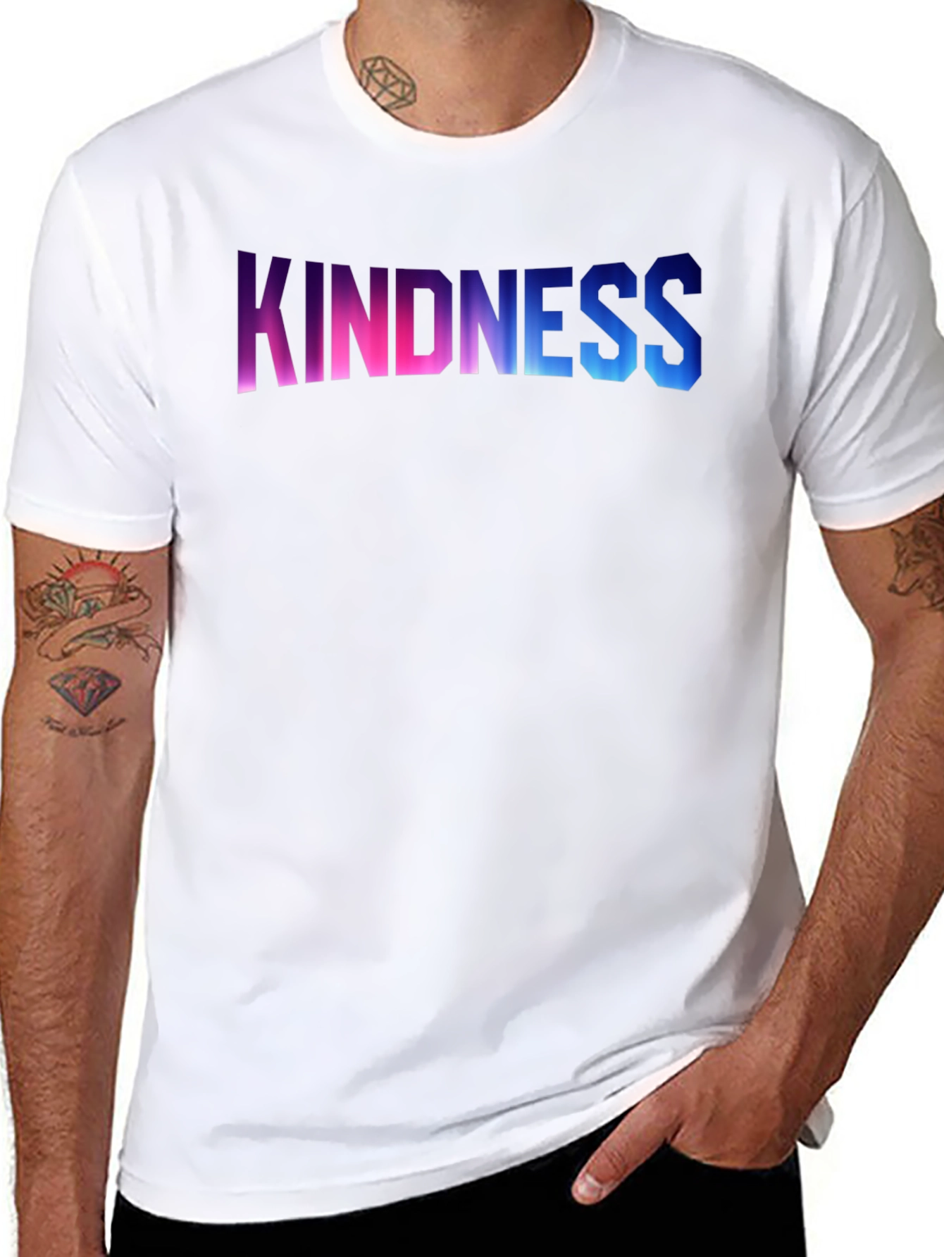 Kindness Gradient T-Shirt - Soft & Stylish