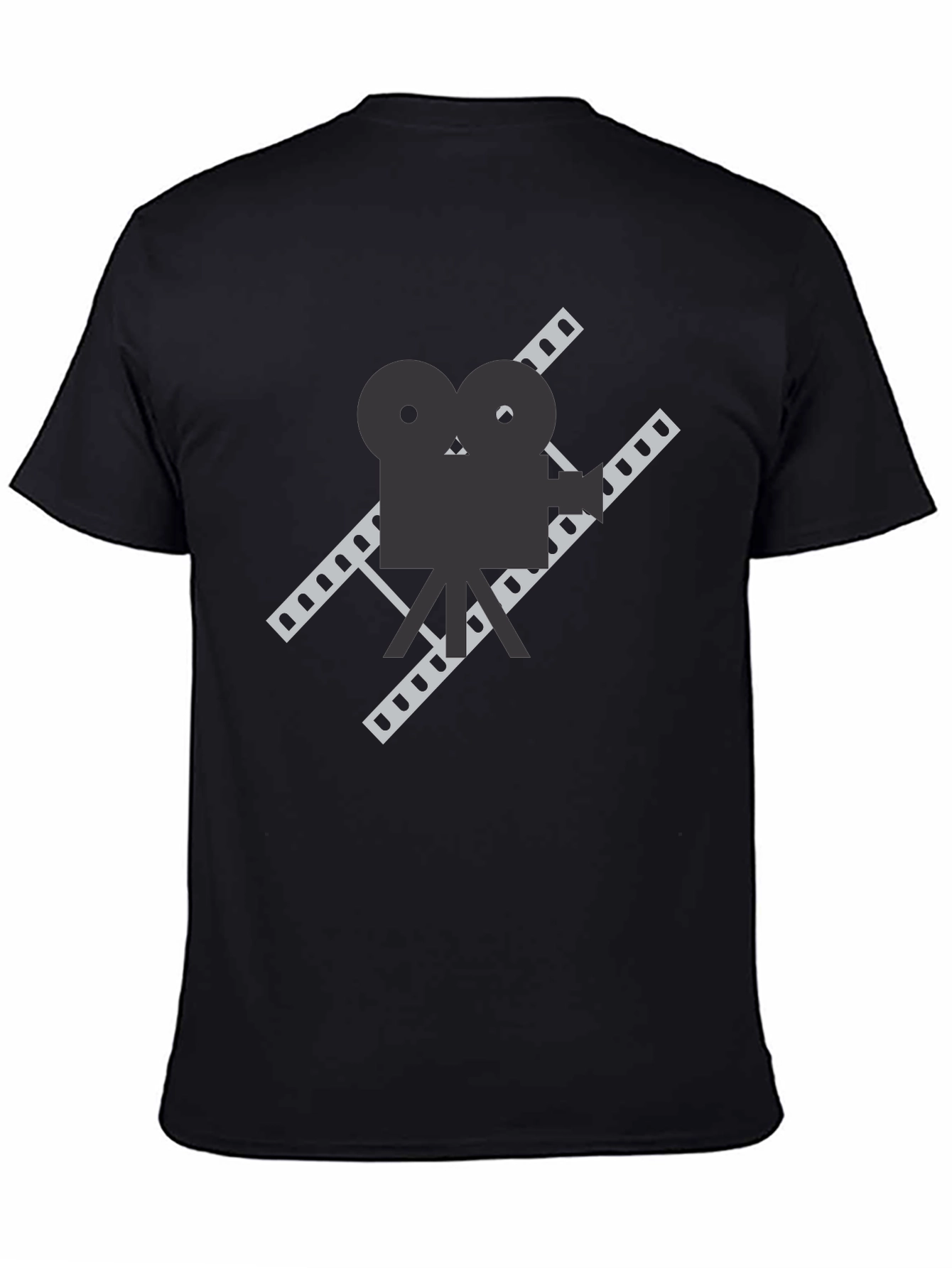 Retro Film Camera T-Shirt - Classic Movie Lover Tee