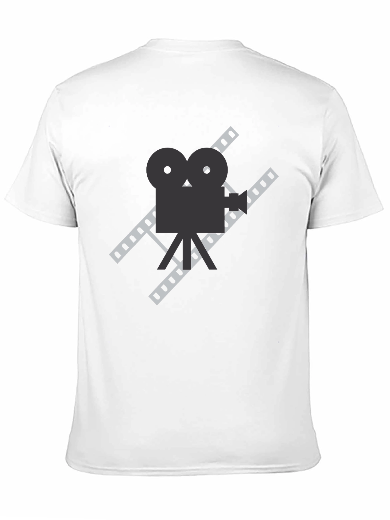 Retro Film Camera T-Shirt - Classic Movie Lover Tee