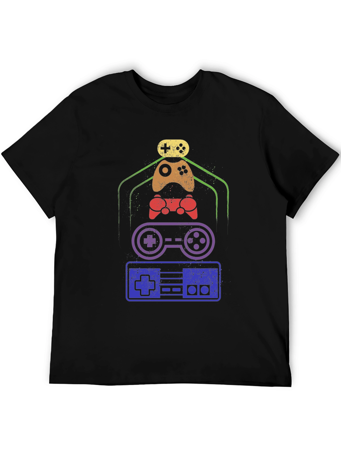 Retro Gaming Controller T-Shirt - Classic Gamer Tee