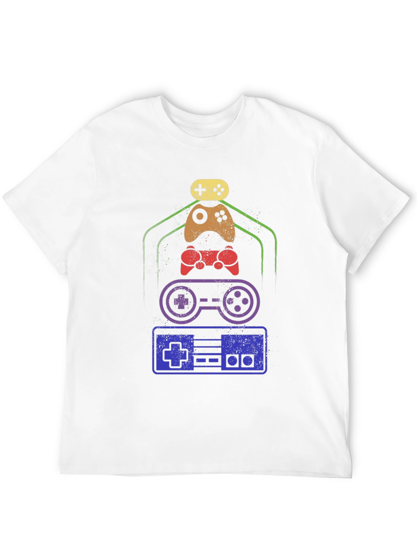 Retro Gaming Controller T-Shirt - Classic Gamer Tee