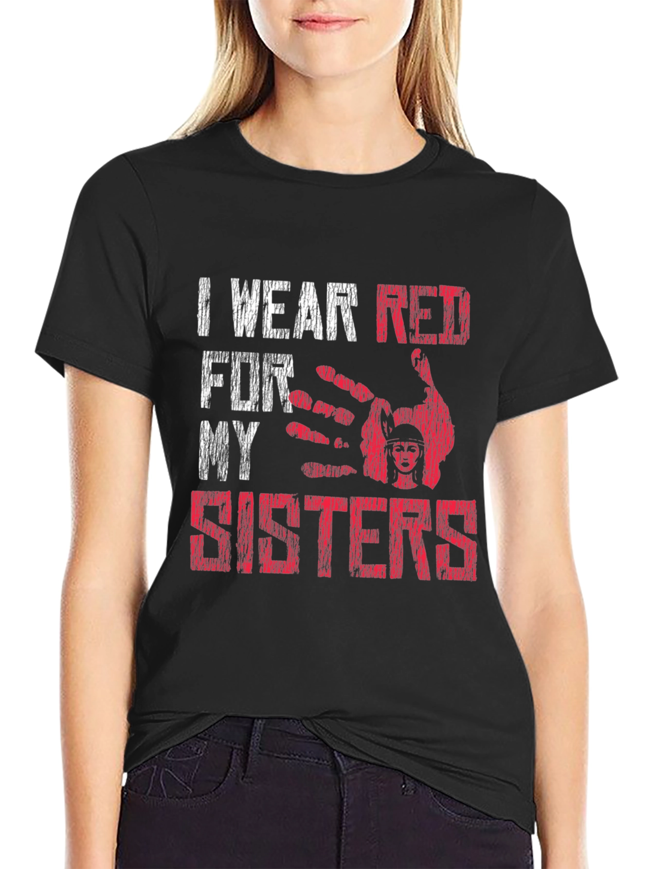 I Wear Red for My Sisters T-Shirt