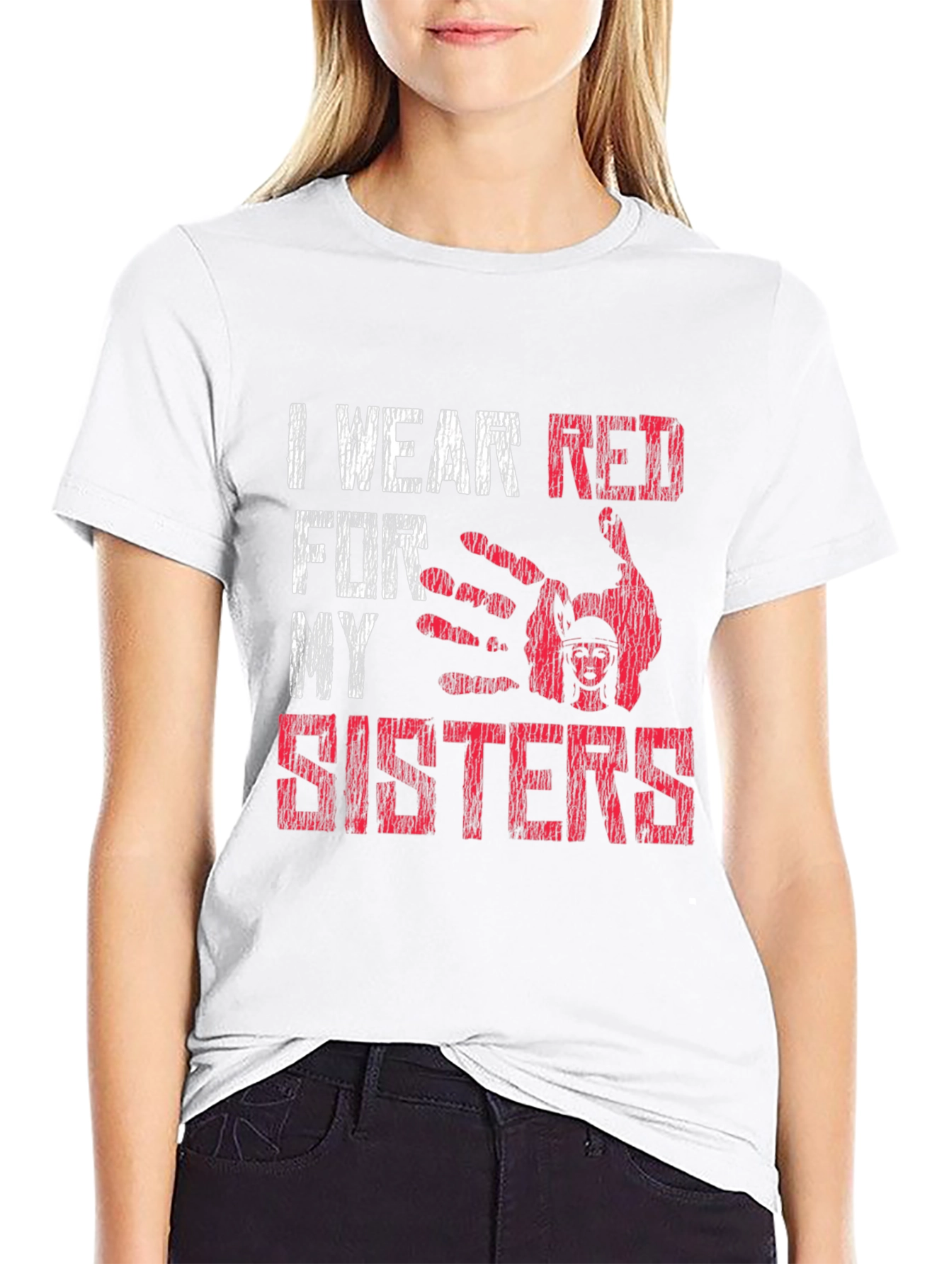 I Wear Red for My Sisters T-Shirt