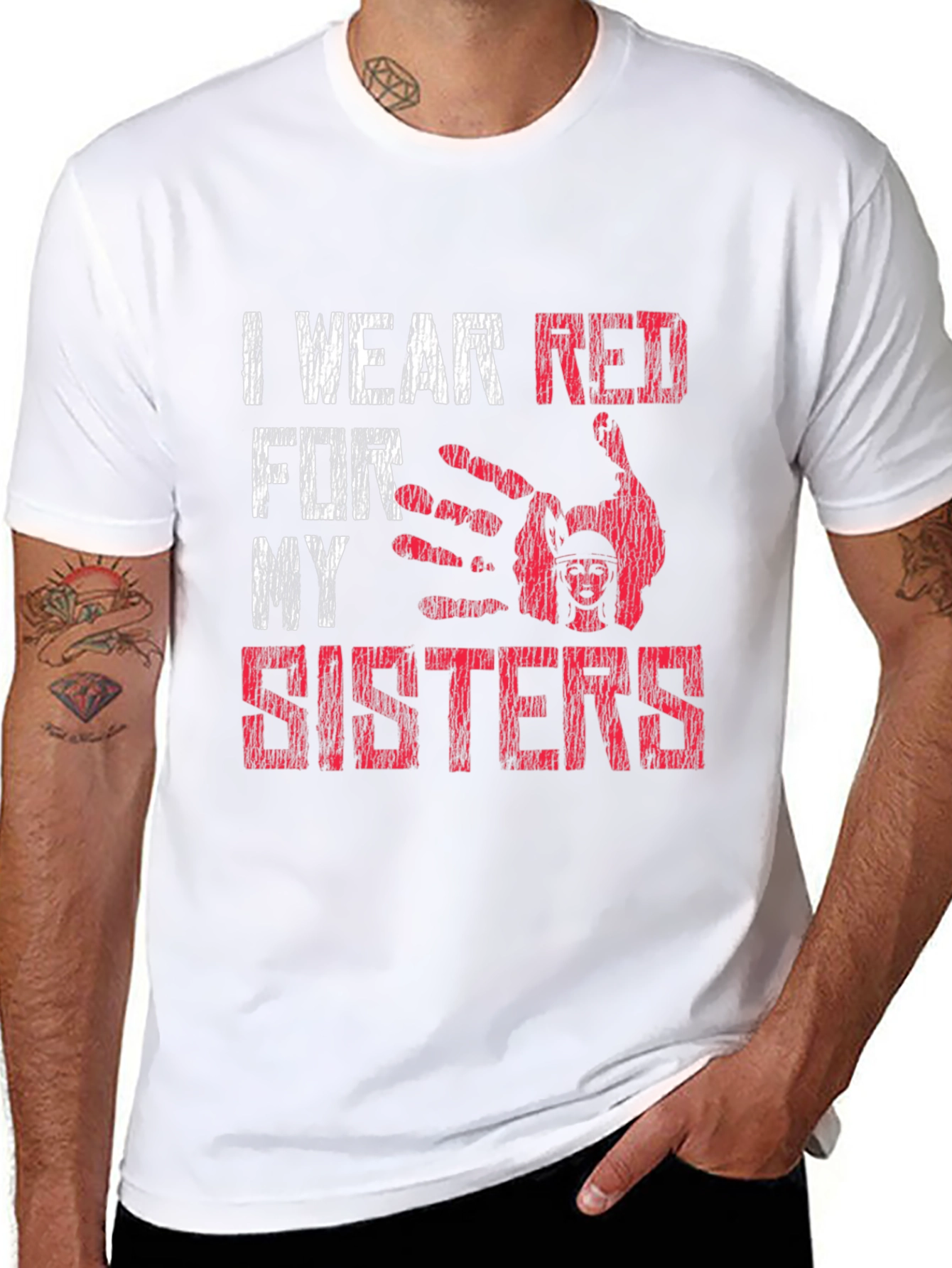I Wear Red for My Sisters T-Shirt