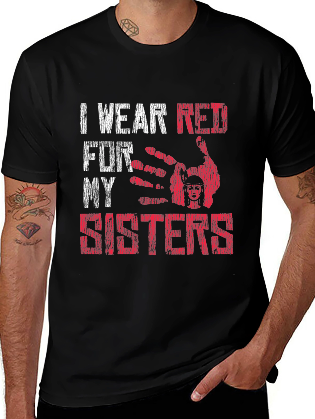 I Wear Red for My Sisters T-Shirt