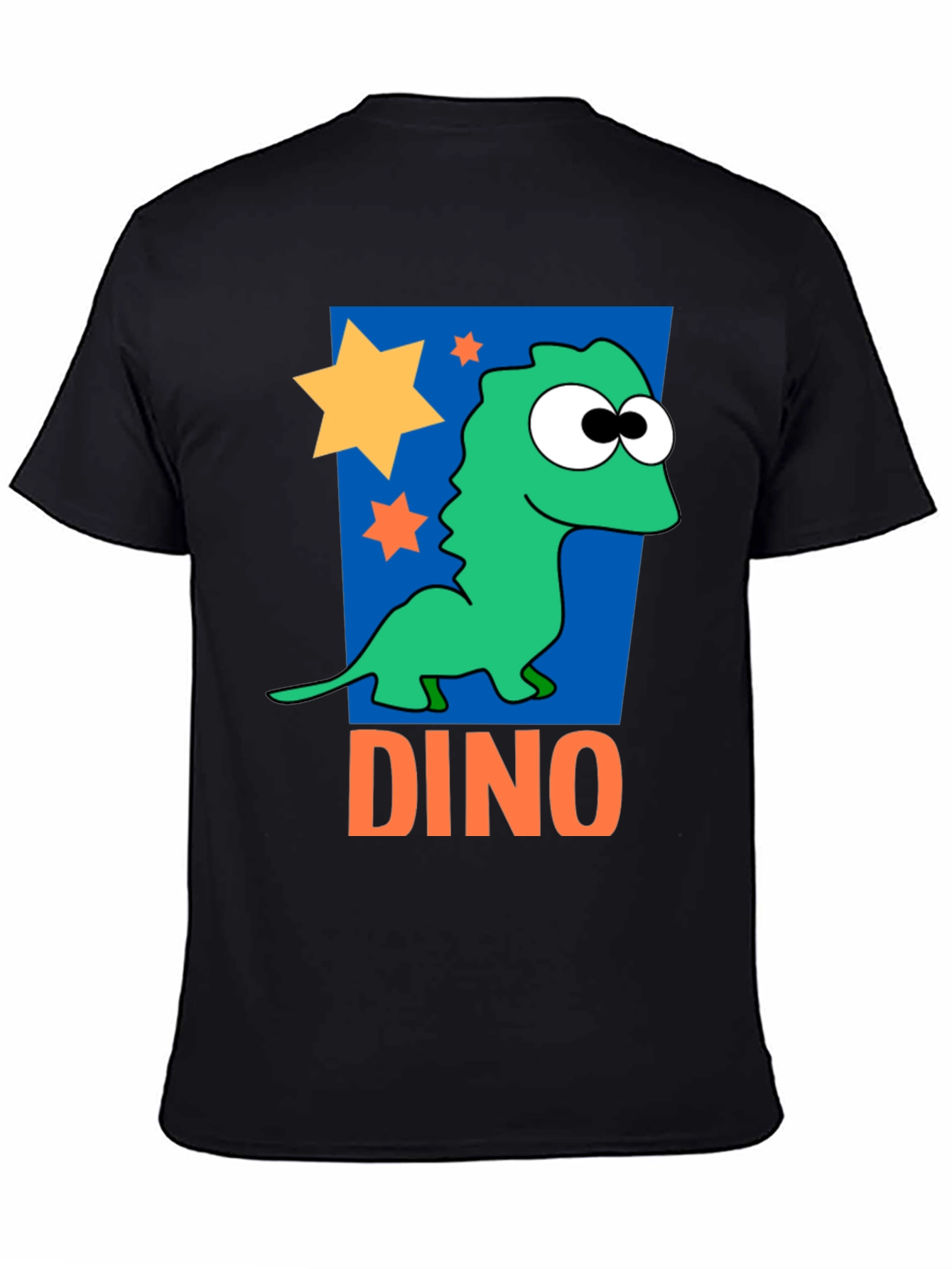 Retro Dino Graphic Tee - Cartoon Dinosaur Shirt