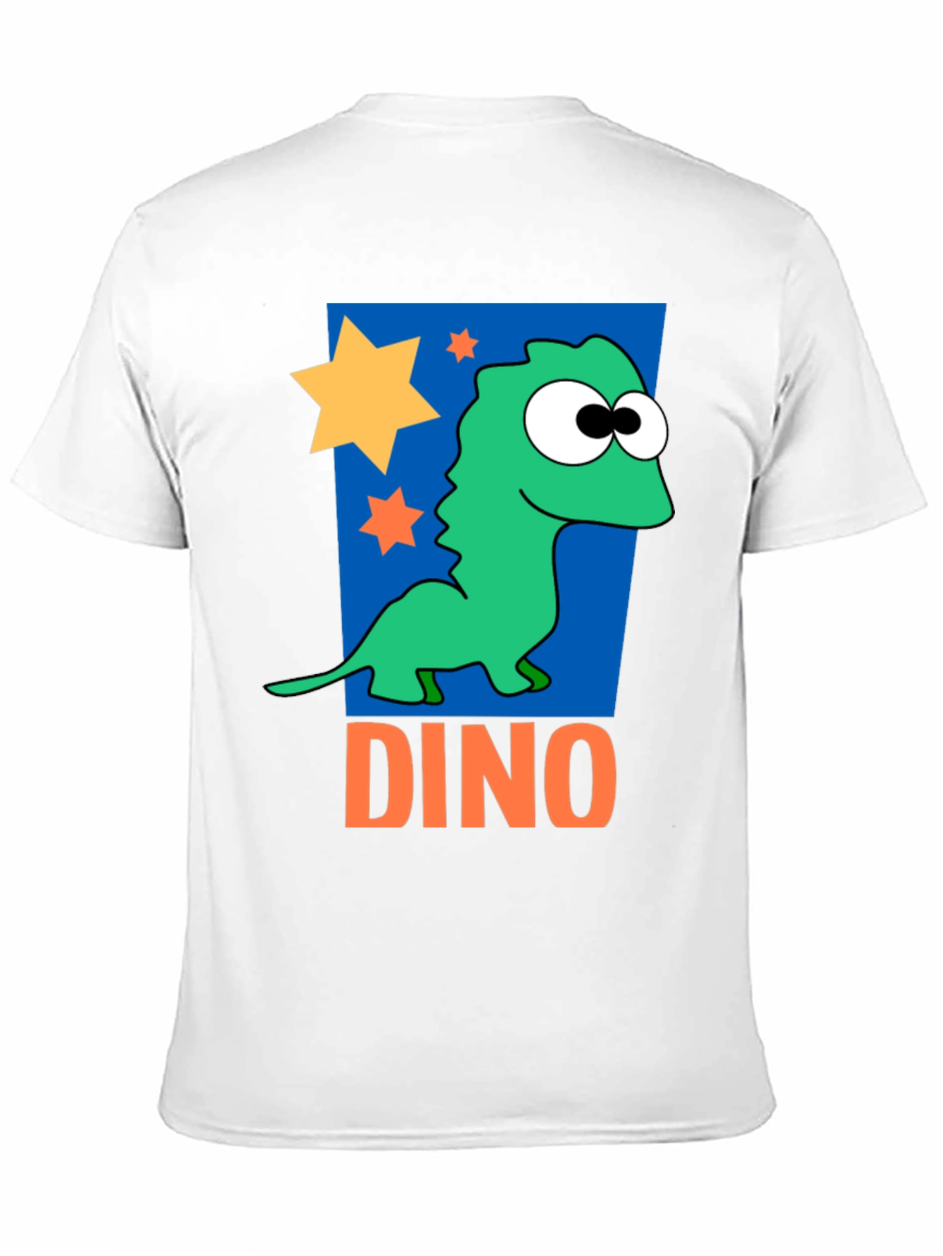 Retro Dino Graphic Tee - Cartoon Dinosaur Shirt