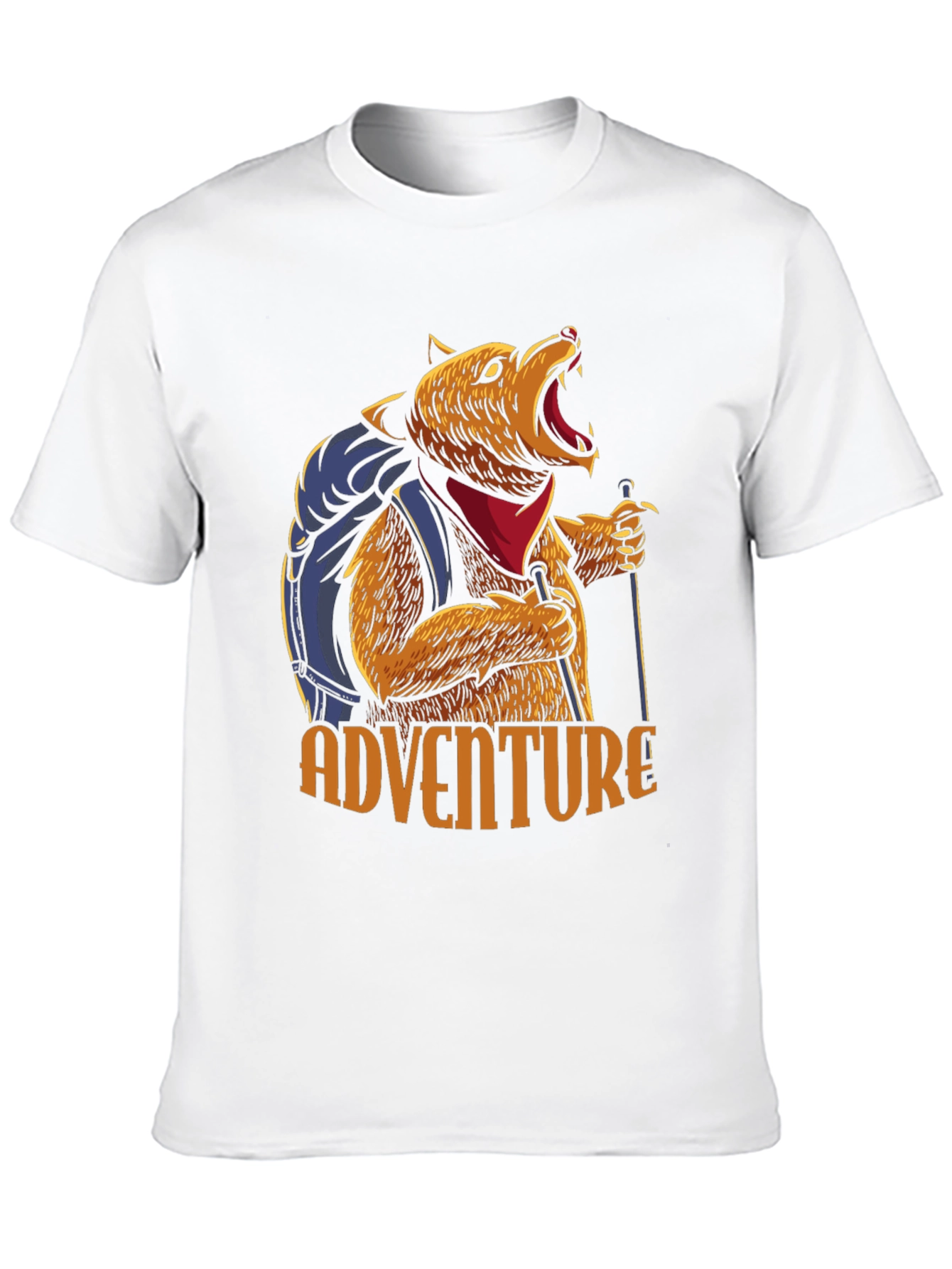 Adventure Bear T-Shirt - Hiking Graphic Tee