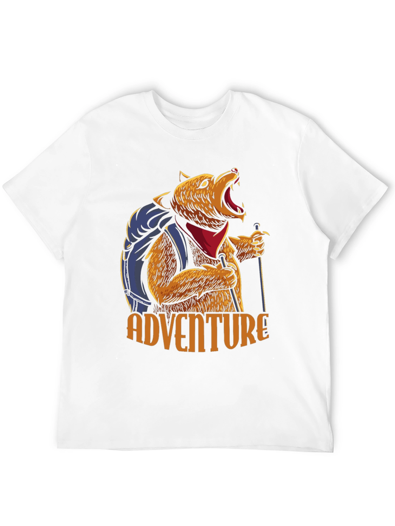 Adventure Bear T-Shirt - Hiking Graphic Tee