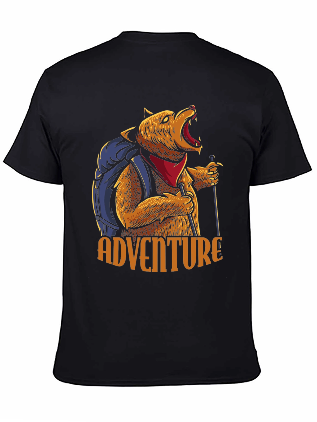 Adventure Bear T-Shirt - Hiking Graphic Tee