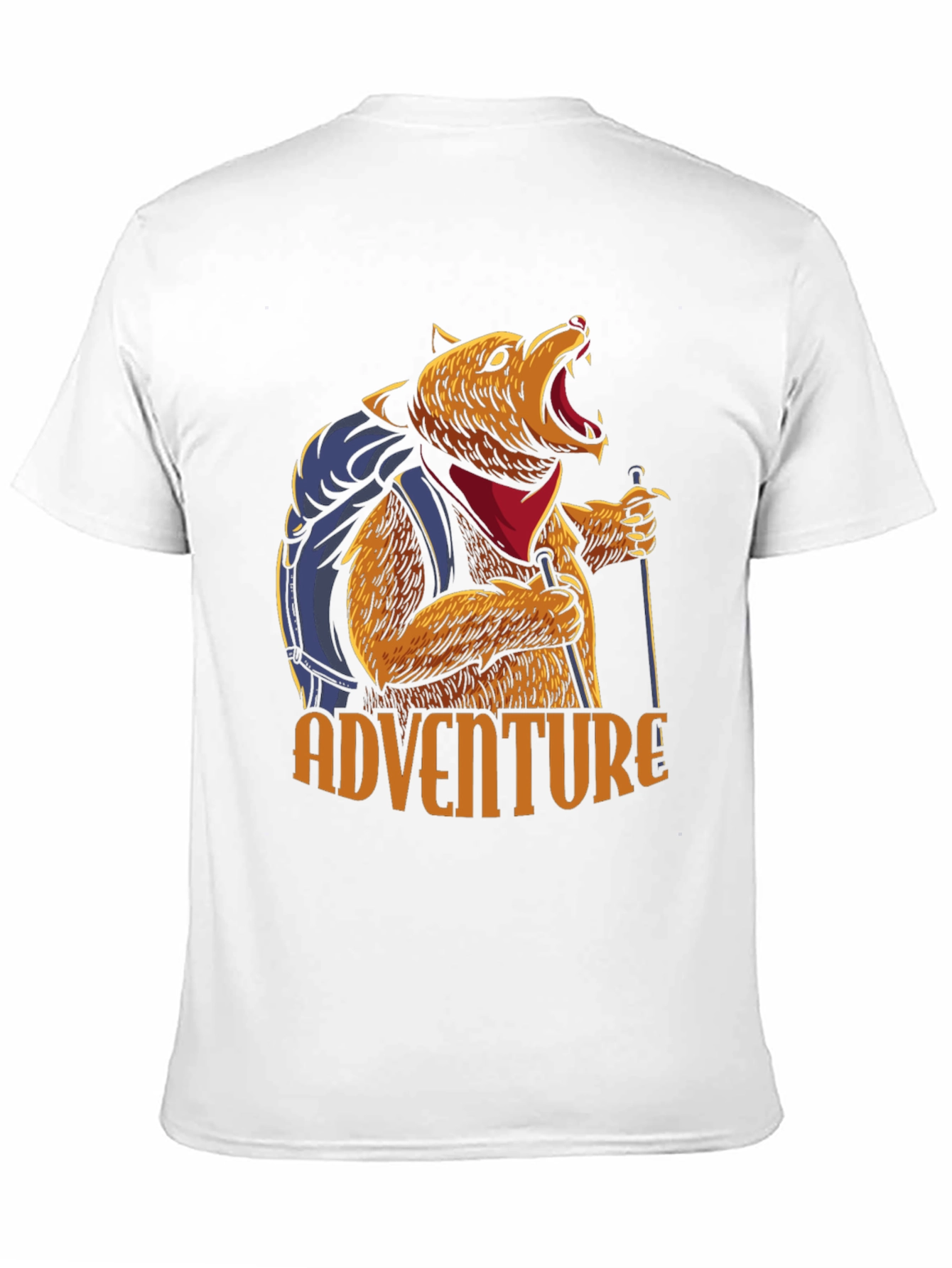 Adventure Bear T-Shirt - Hiking Graphic Tee