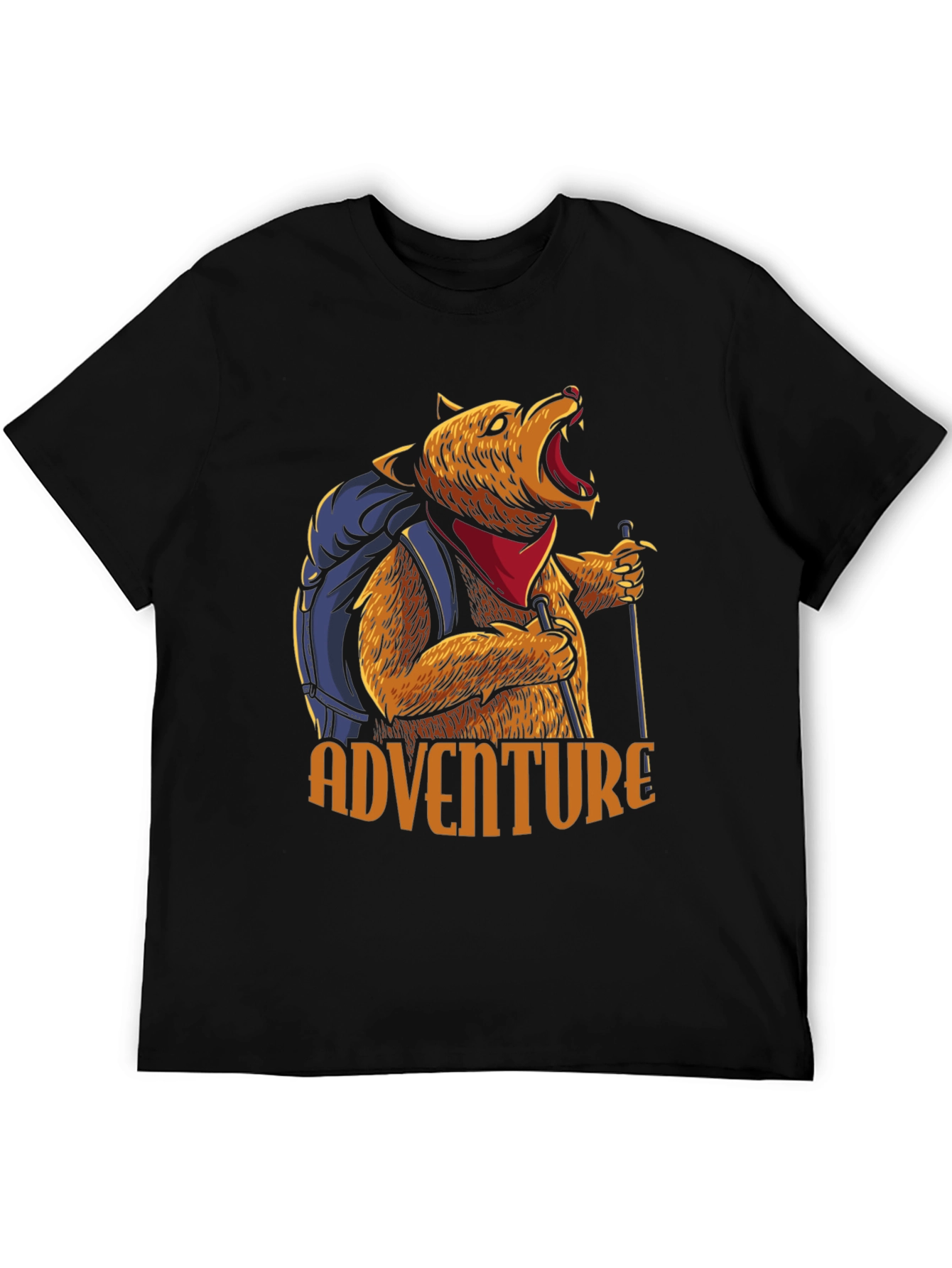 Adventure Bear T-Shirt - Hiking Graphic Tee