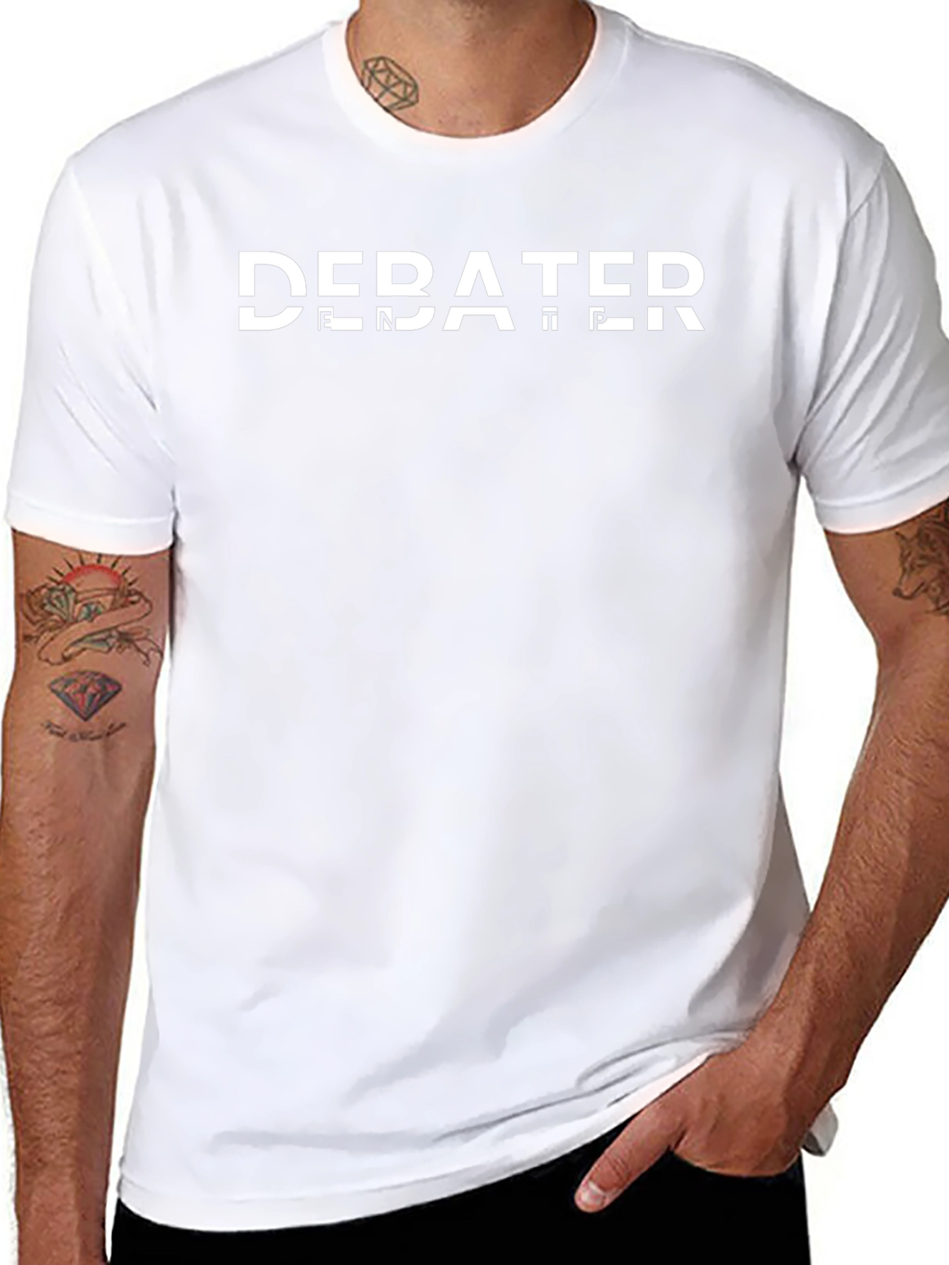 Debater Graphic Tee -  Bold Statement T-Shirt
