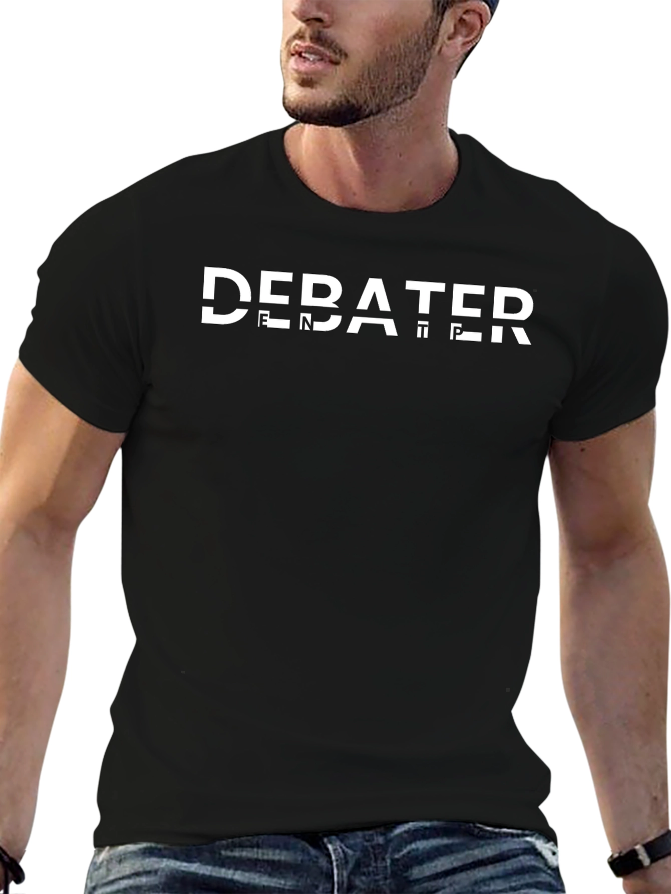Debater Graphic Tee -  Bold Statement T-Shirt