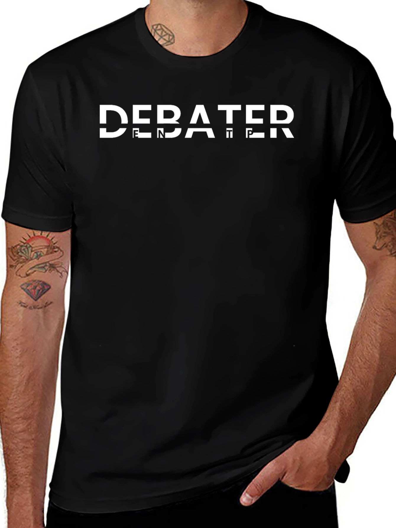 Debater Graphic Tee -  Bold Statement T-Shirt