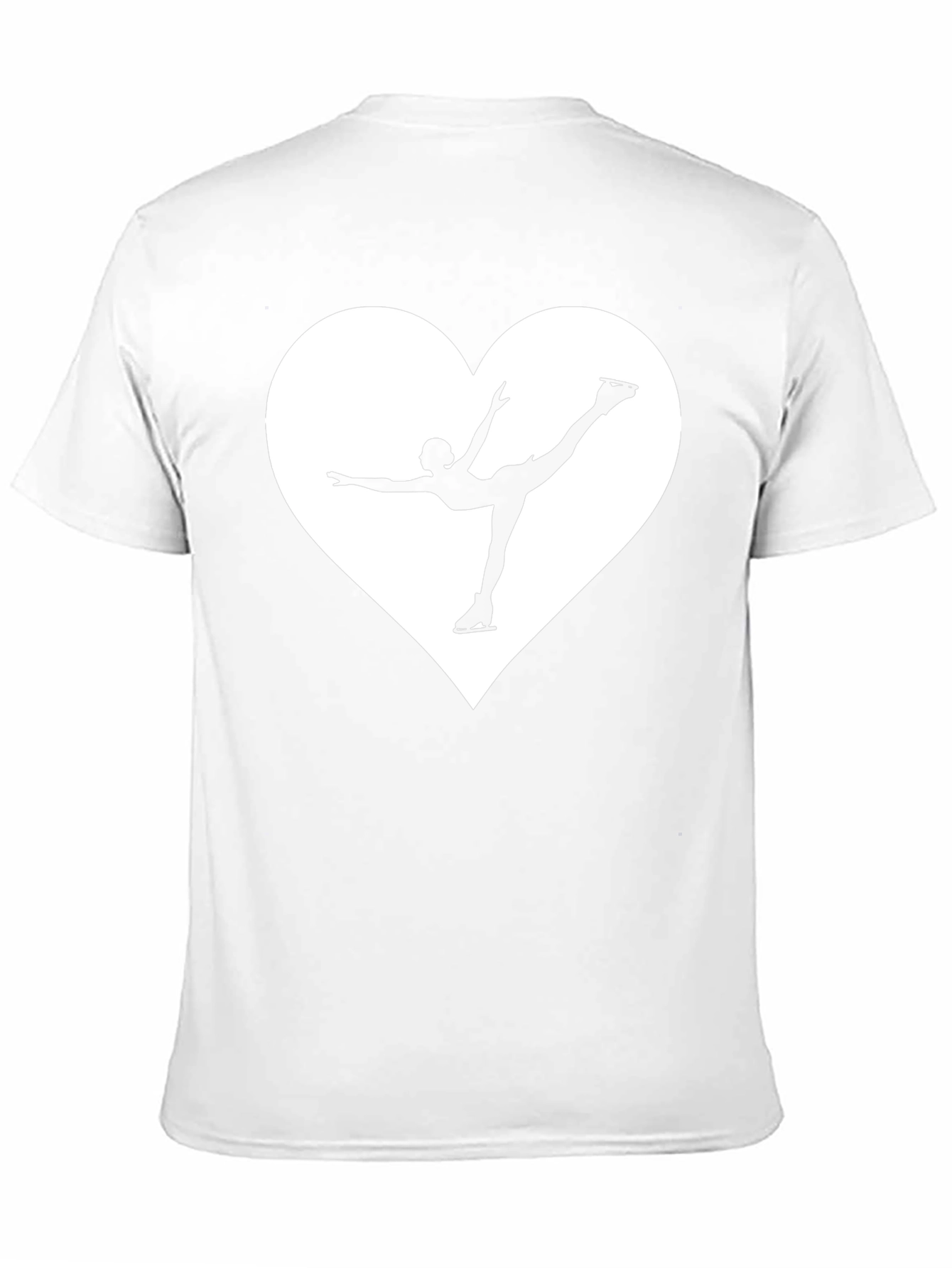 Ice Skating Heart T-Shirt
